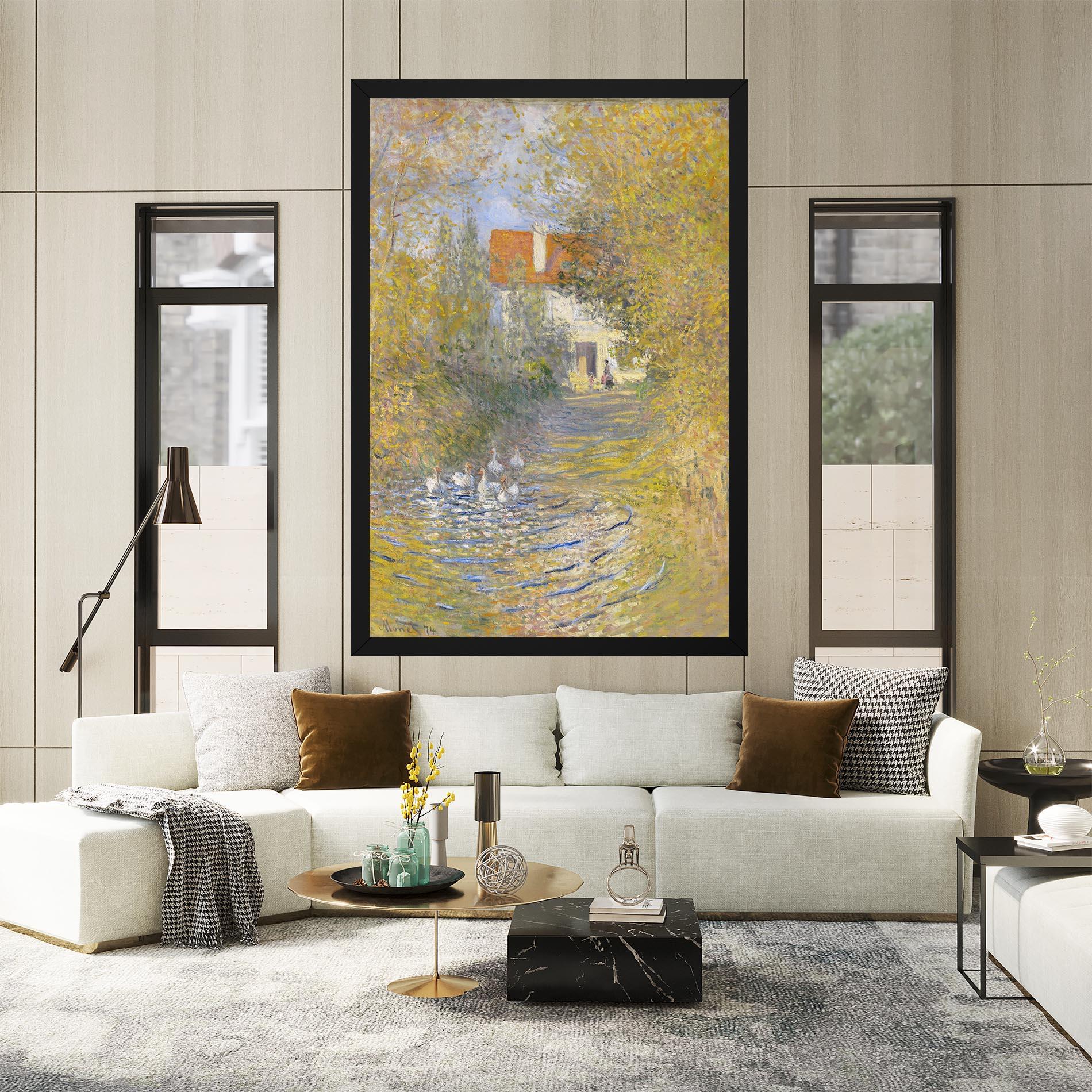 Leinwandbild The Geese mockup 2