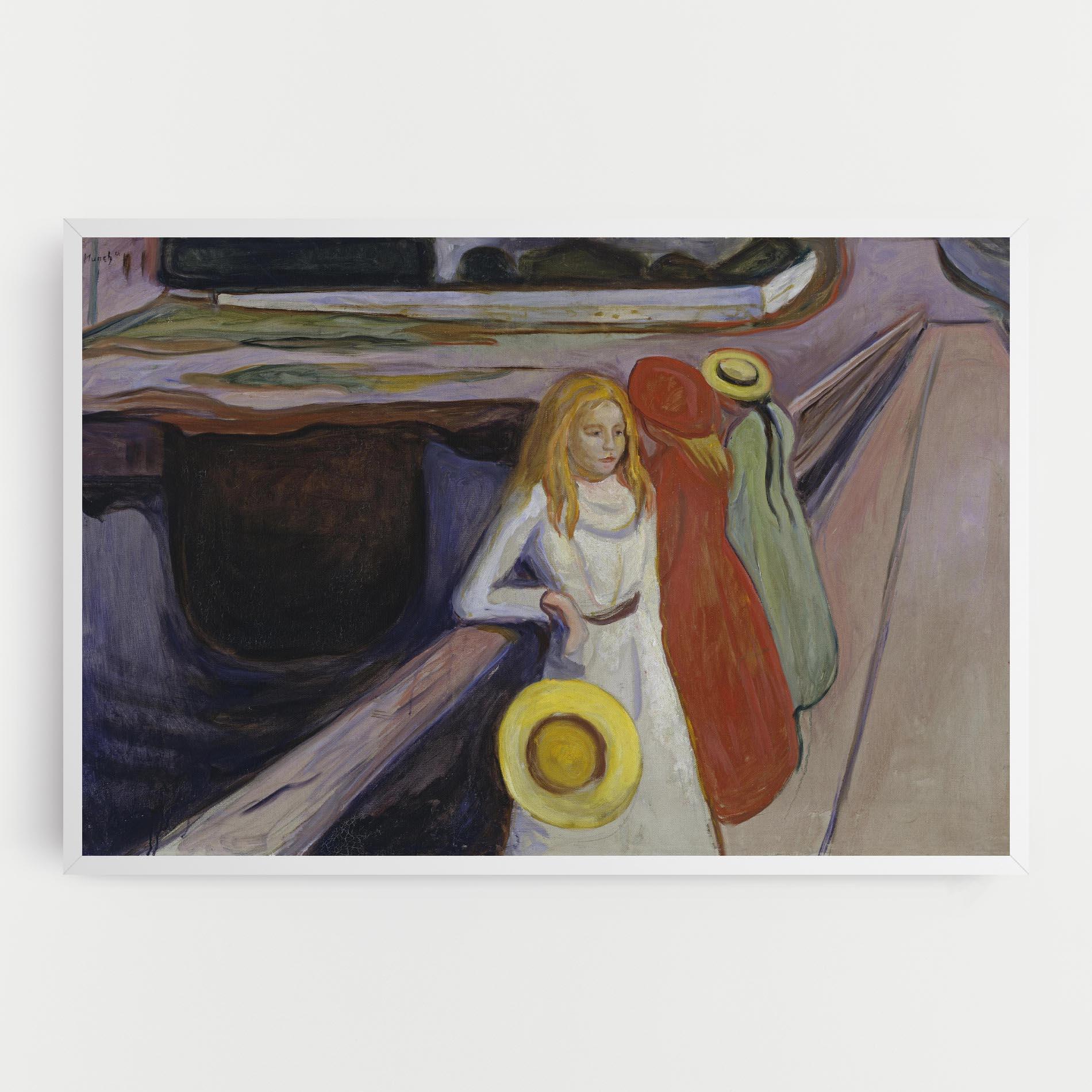 Leinwandbild Bridge Girls mockup 0