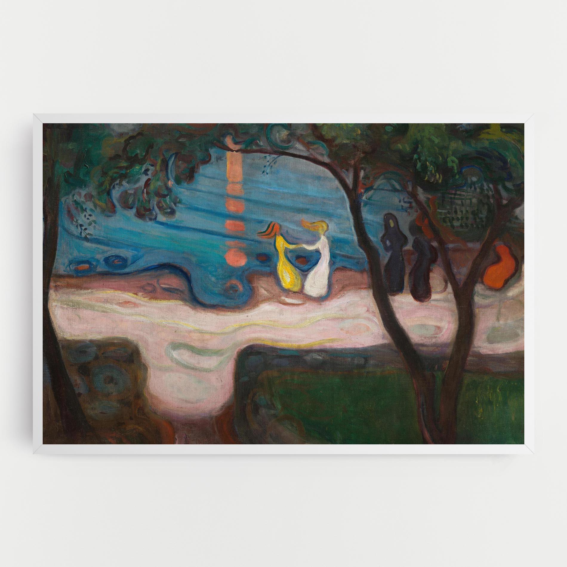 Leinwandbild Dance On The Beach mockup 0