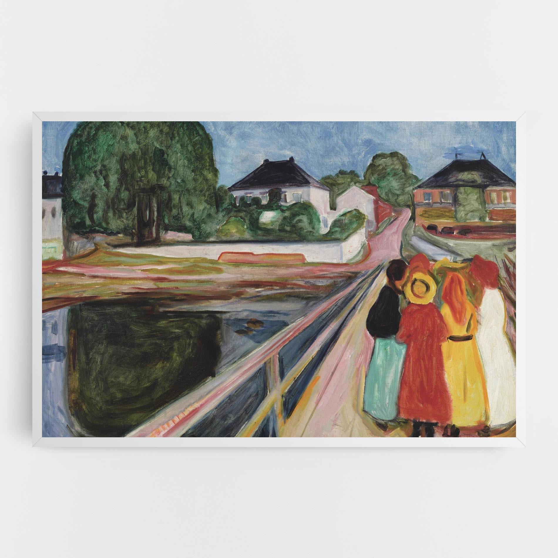 Leinwandbild Pikene Pa Broen mockup 0