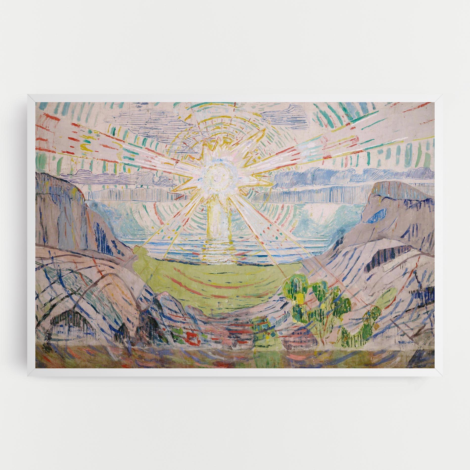 Leinwandbild The Sun Art mockup 0