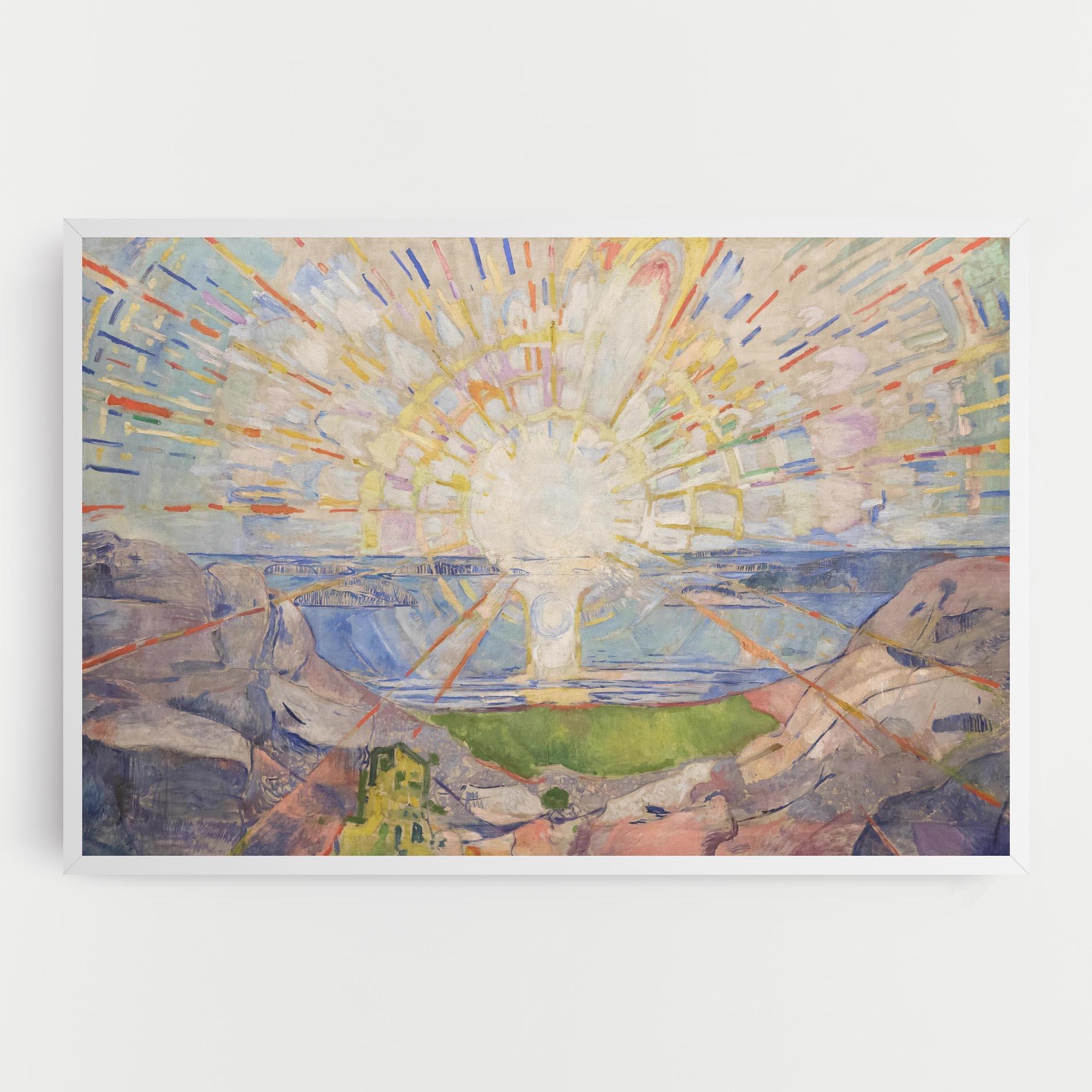 Leinwandbild The Sun mockup 0