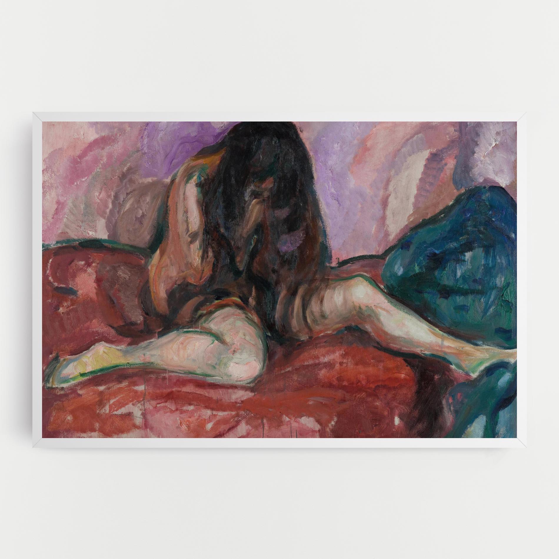Leinwandbild Weeping Nude mockup 0