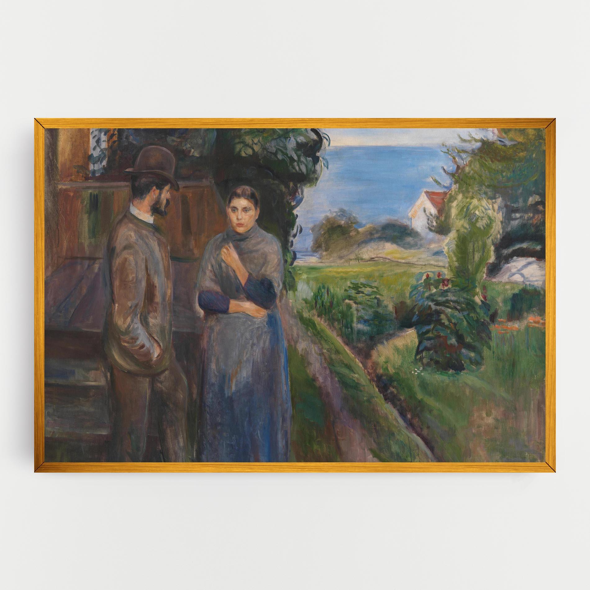 Leinwandbild Evening Passion mockup 0