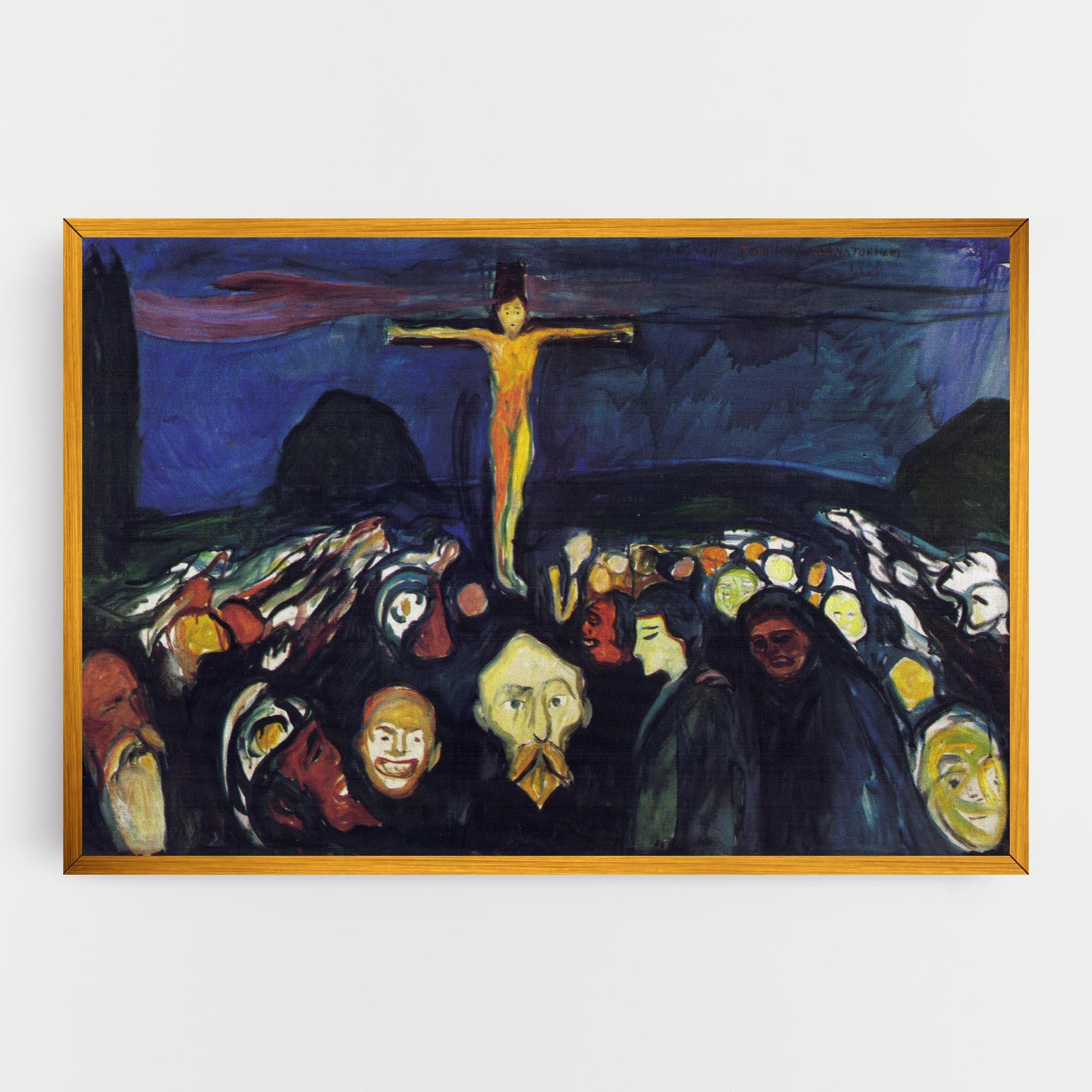 Leinwandbild Golgotha mockup 0