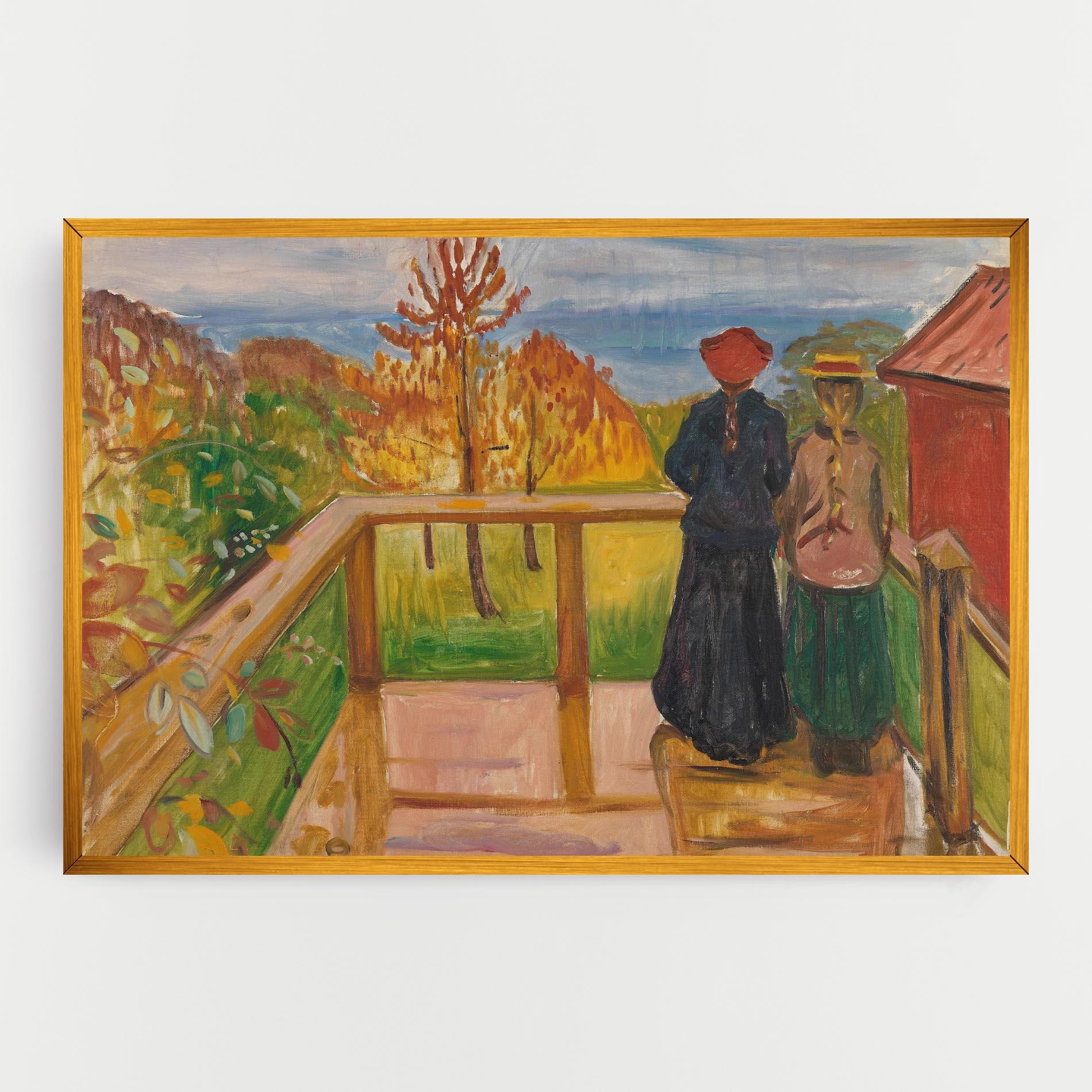 Leinwandbild On The Veranda mockup 0