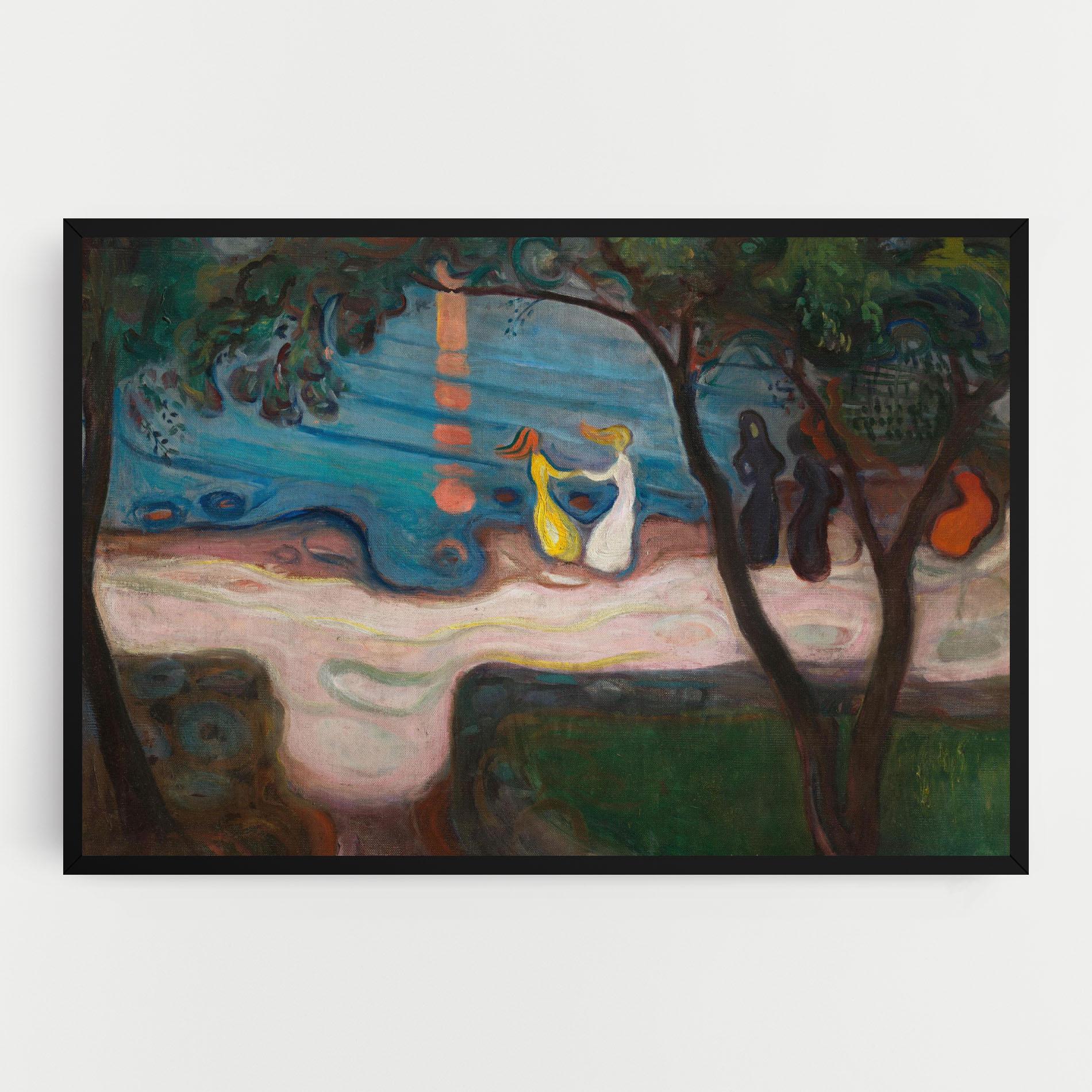 Leinwandbild Dance On The Beach mockup 0