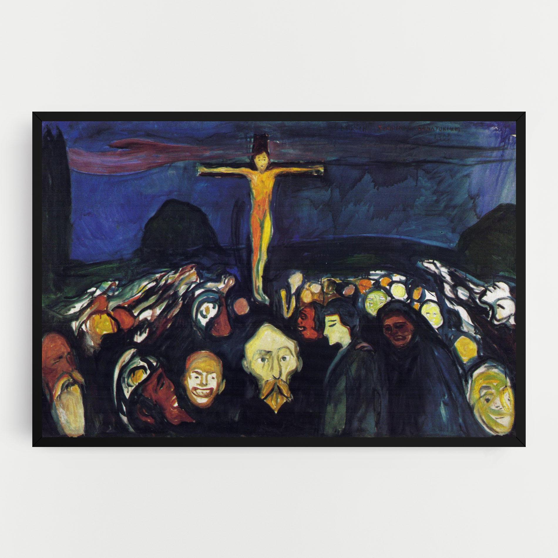 Leinwandbild Golgotha mockup 0