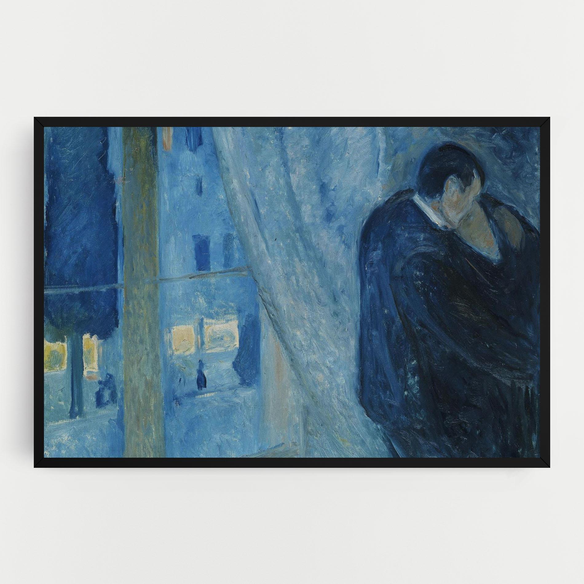 Leinwandbild Kiss By The Window mockup 0