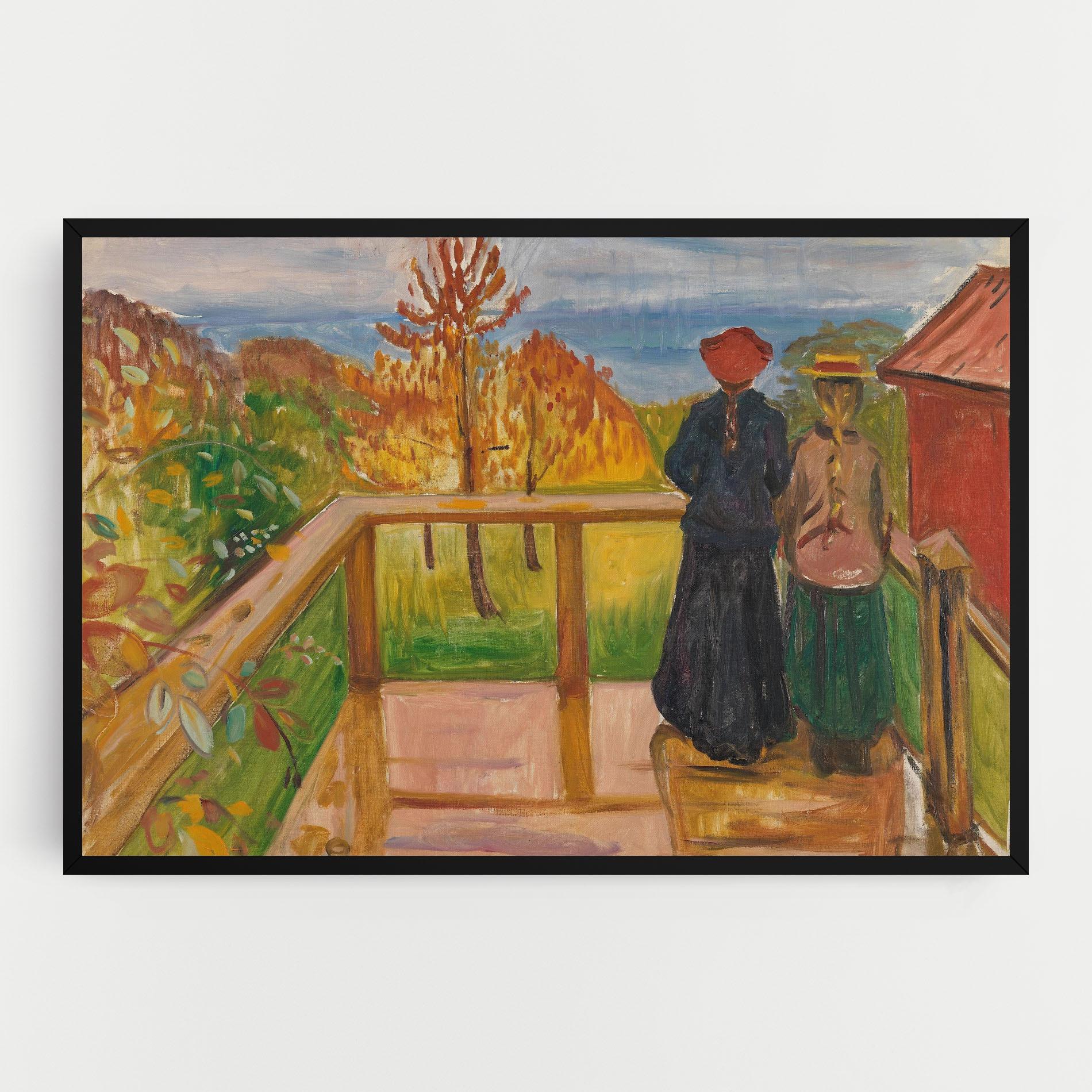 Leinwandbild On The Veranda mockup 0