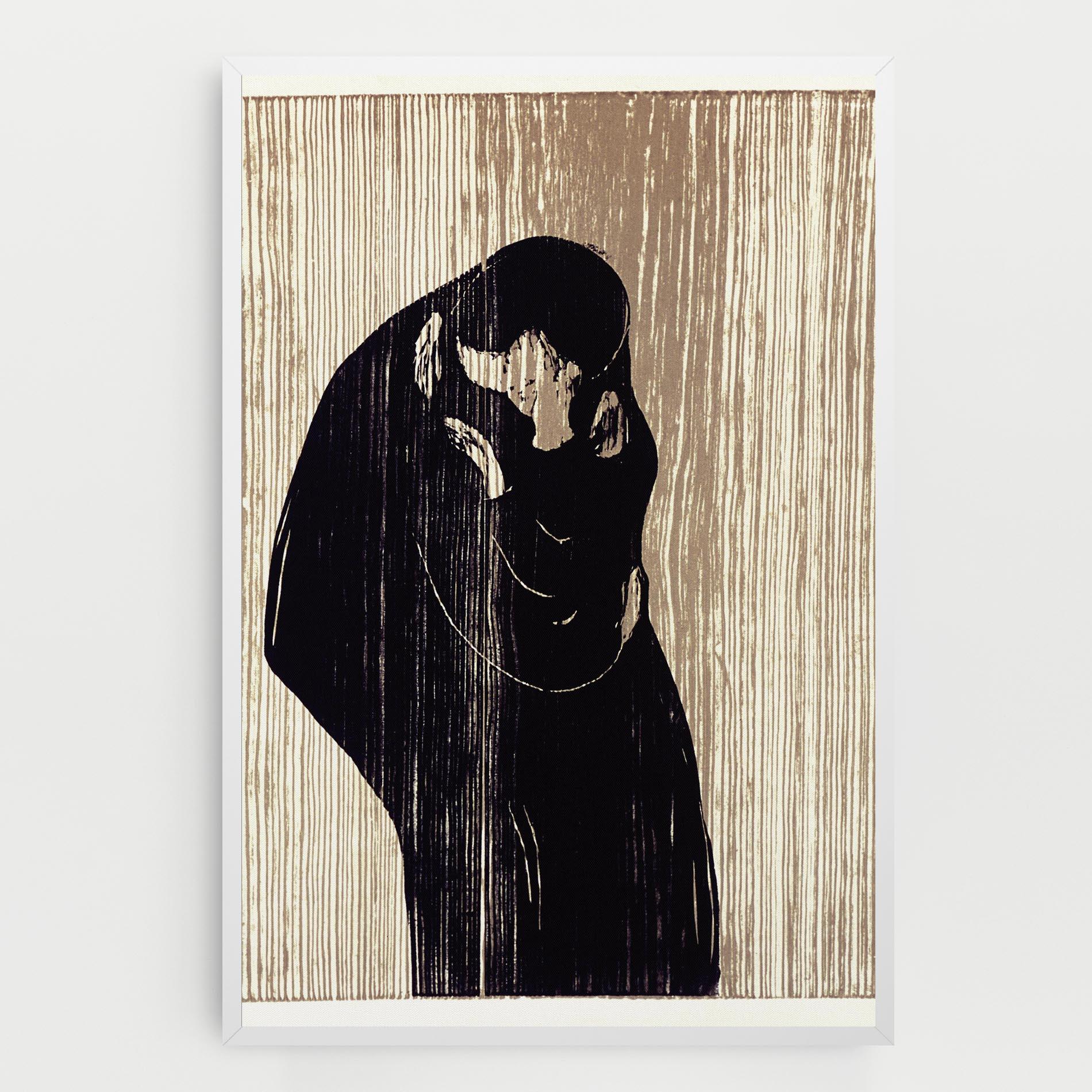 Leinwandbild Kiss mockup 0