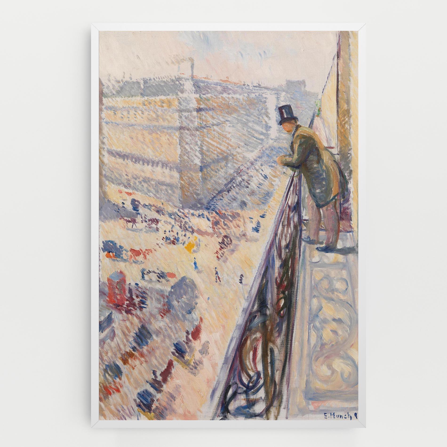 Leinwandbild Rue Lafayette mockup 0