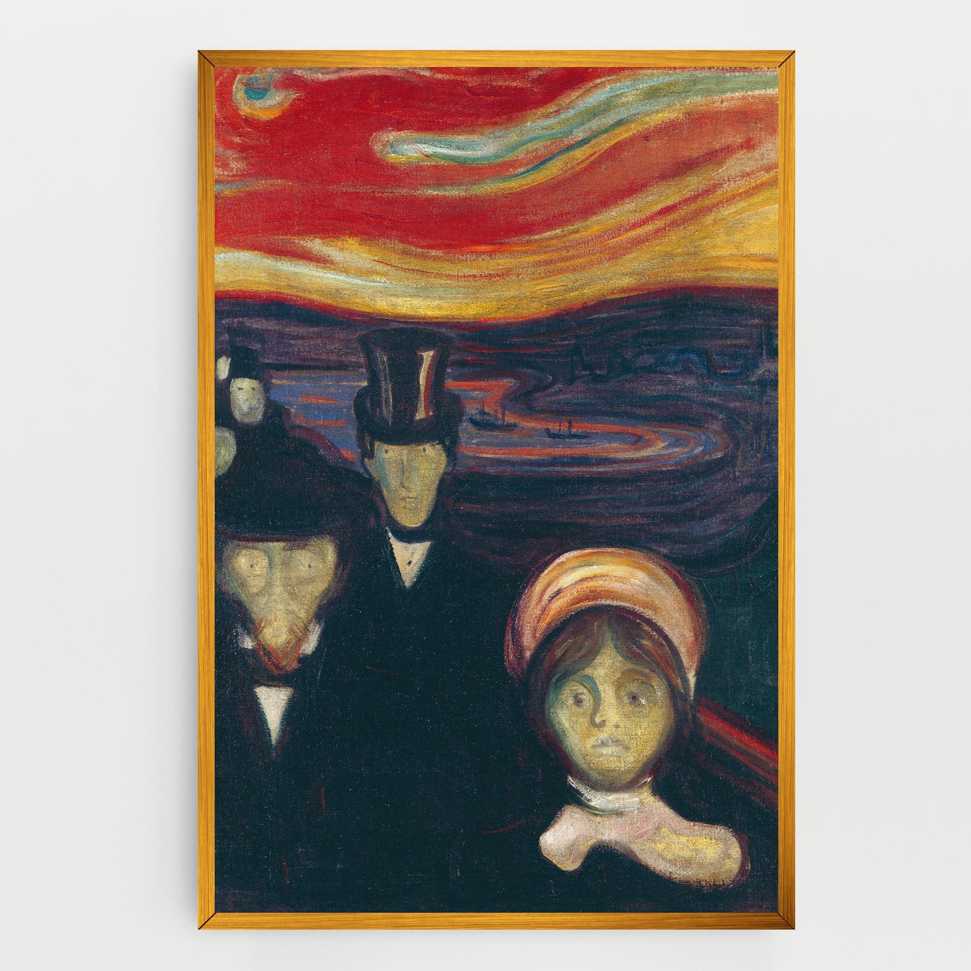 Leinwandbild Anxiety mockup 0