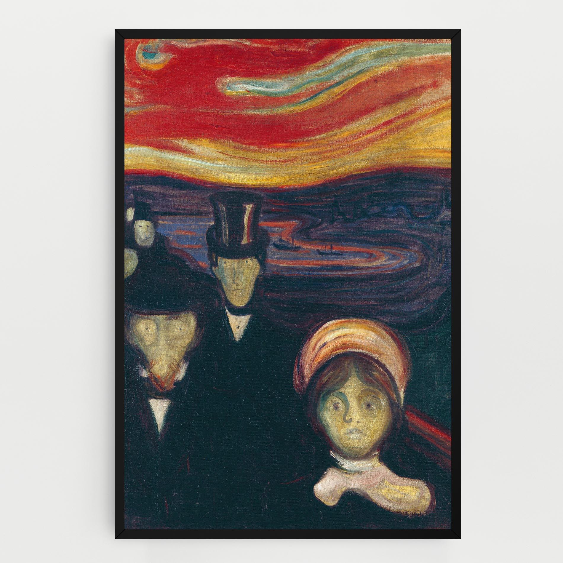 Leinwandbild Anxiety mockup 0