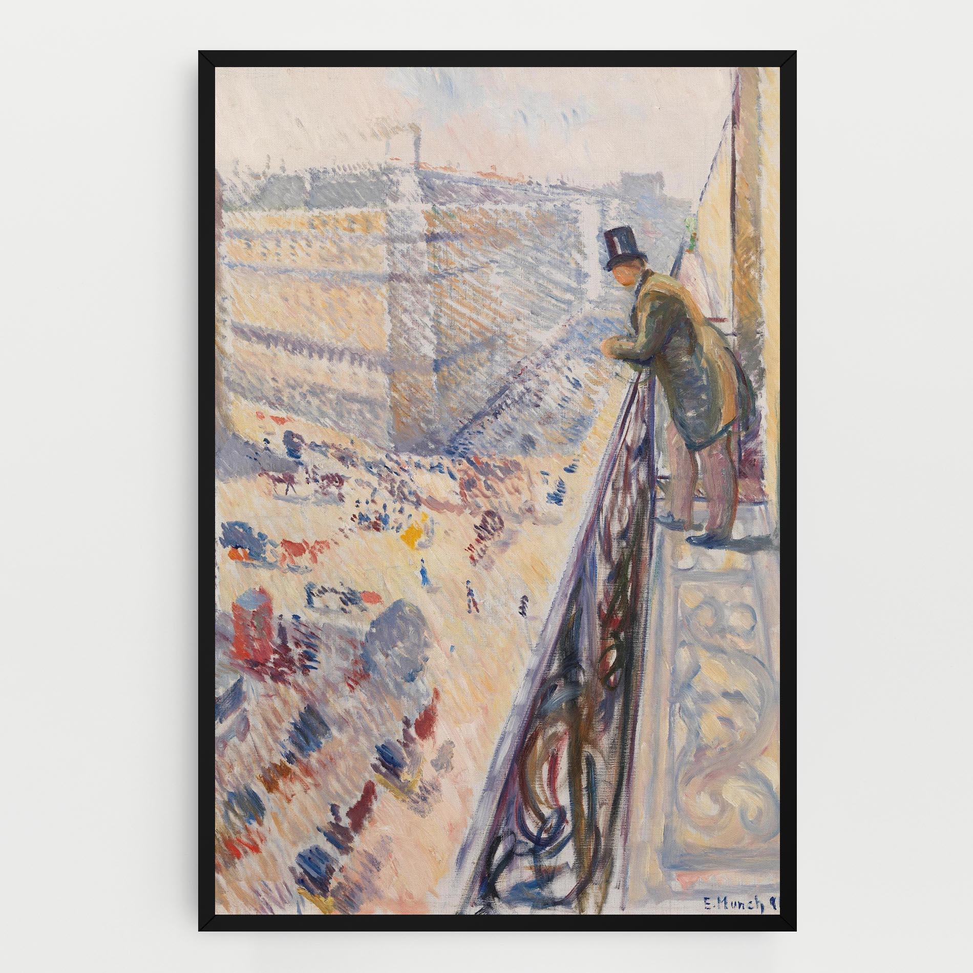 Leinwandbild Rue Lafayette mockup 0