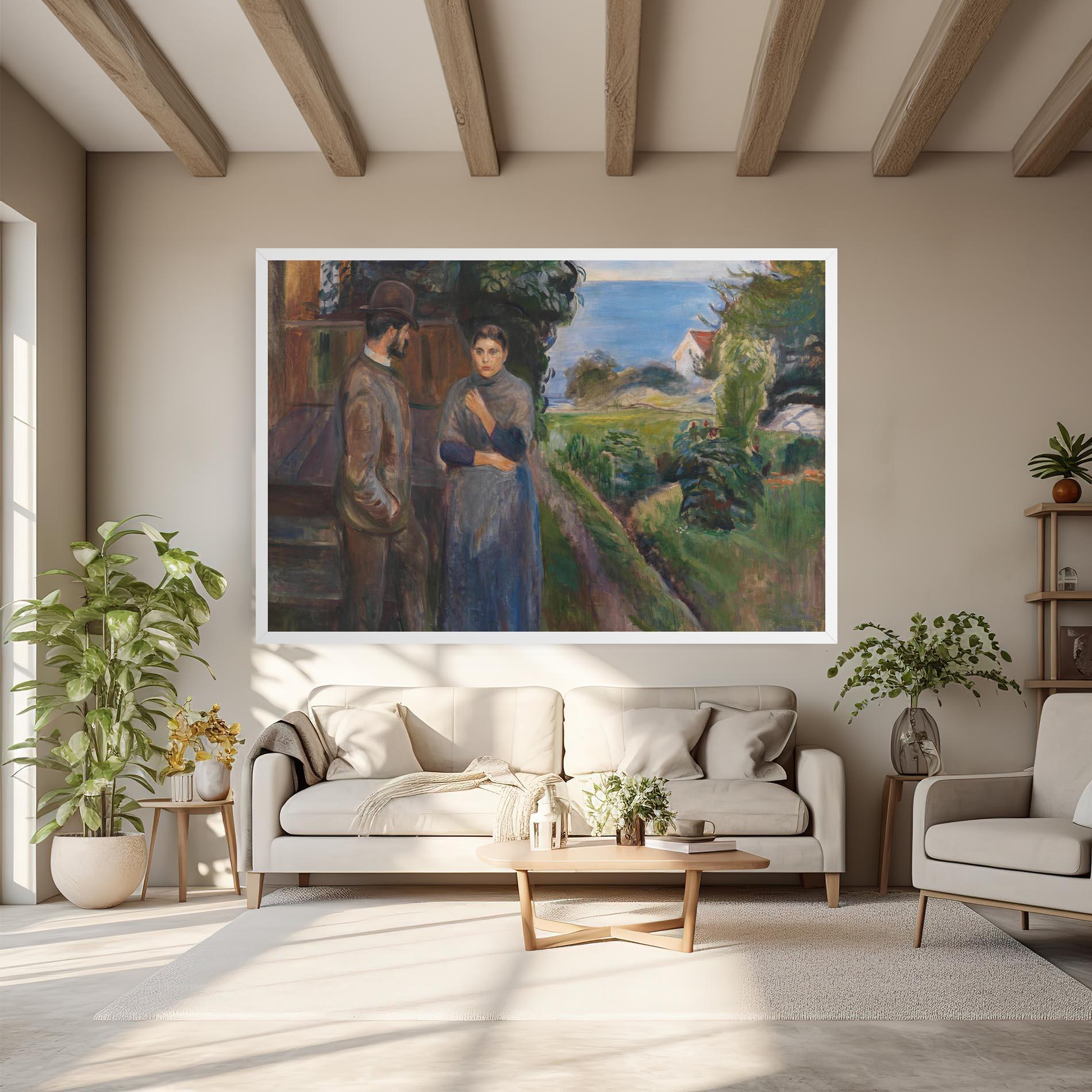 Leinwandbild Evening Passion mockup 6