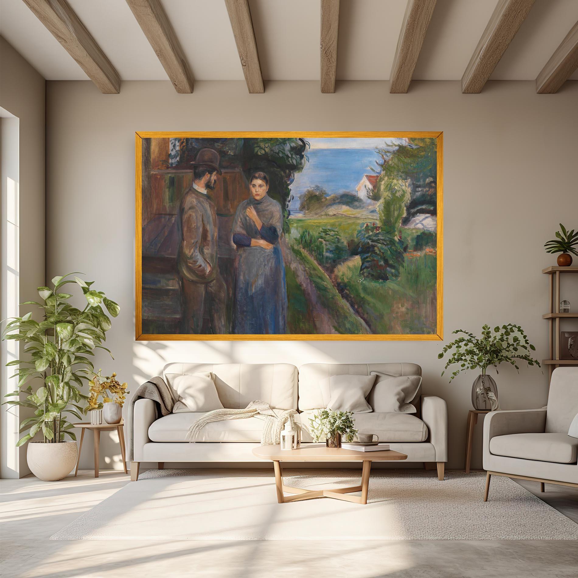 Leinwandbild Evening Passion mockup 6