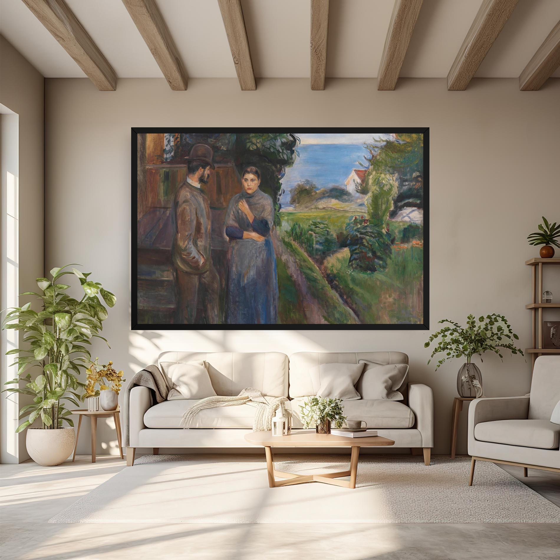 Leinwandbild Evening Passion mockup 6