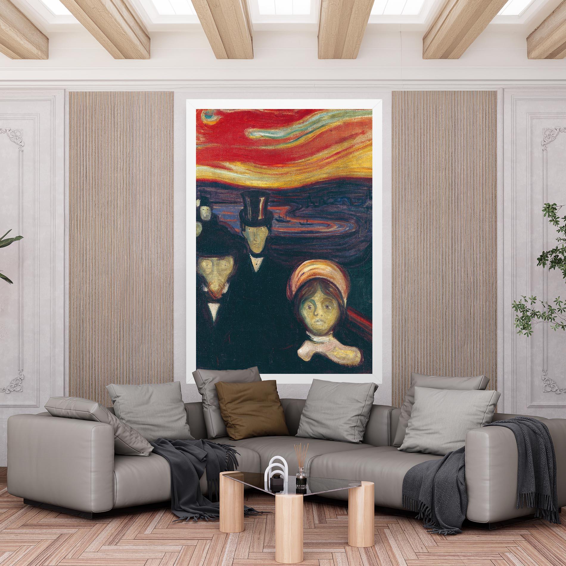 Leinwandbild Anxiety mockup 6