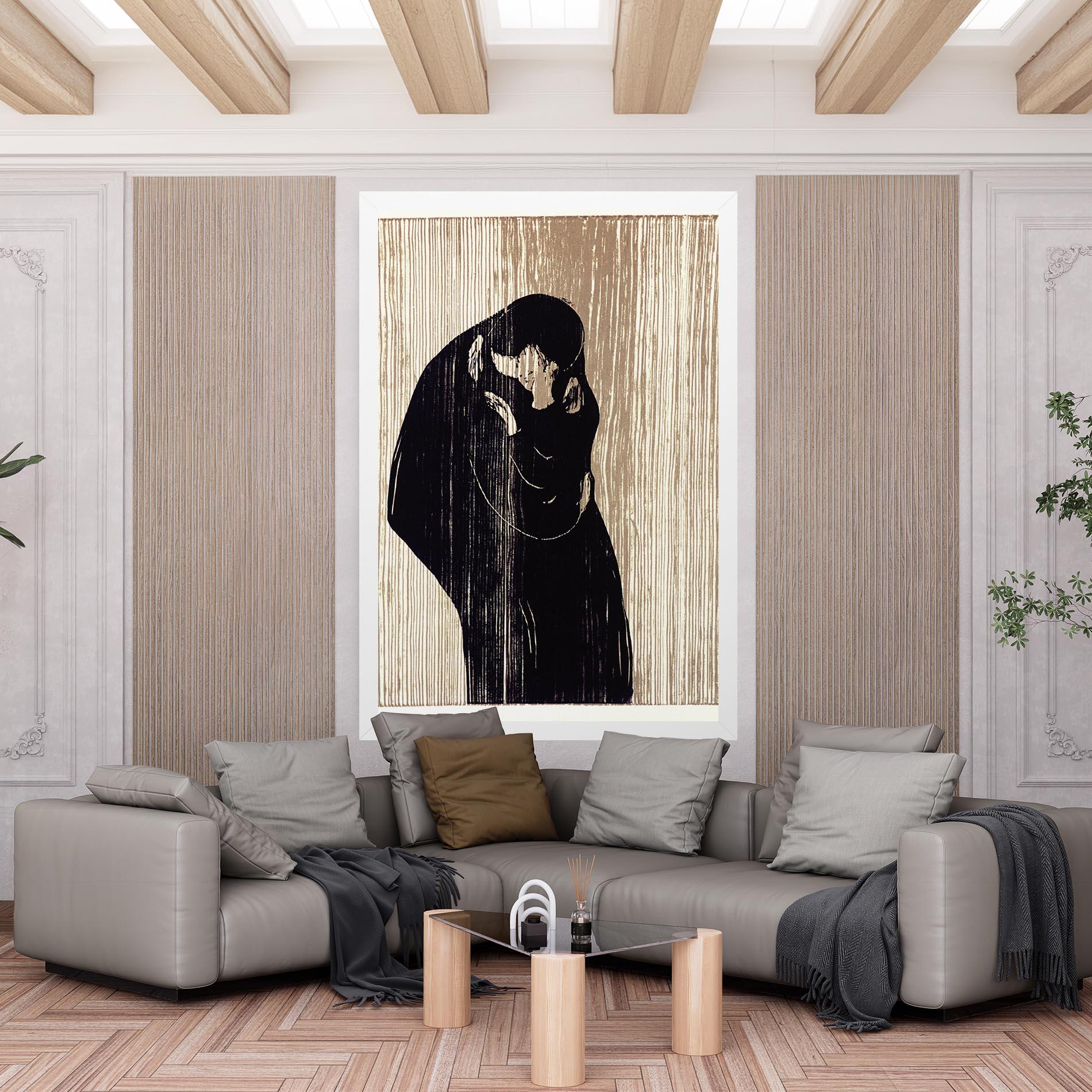 Leinwandbild Kiss mockup 6