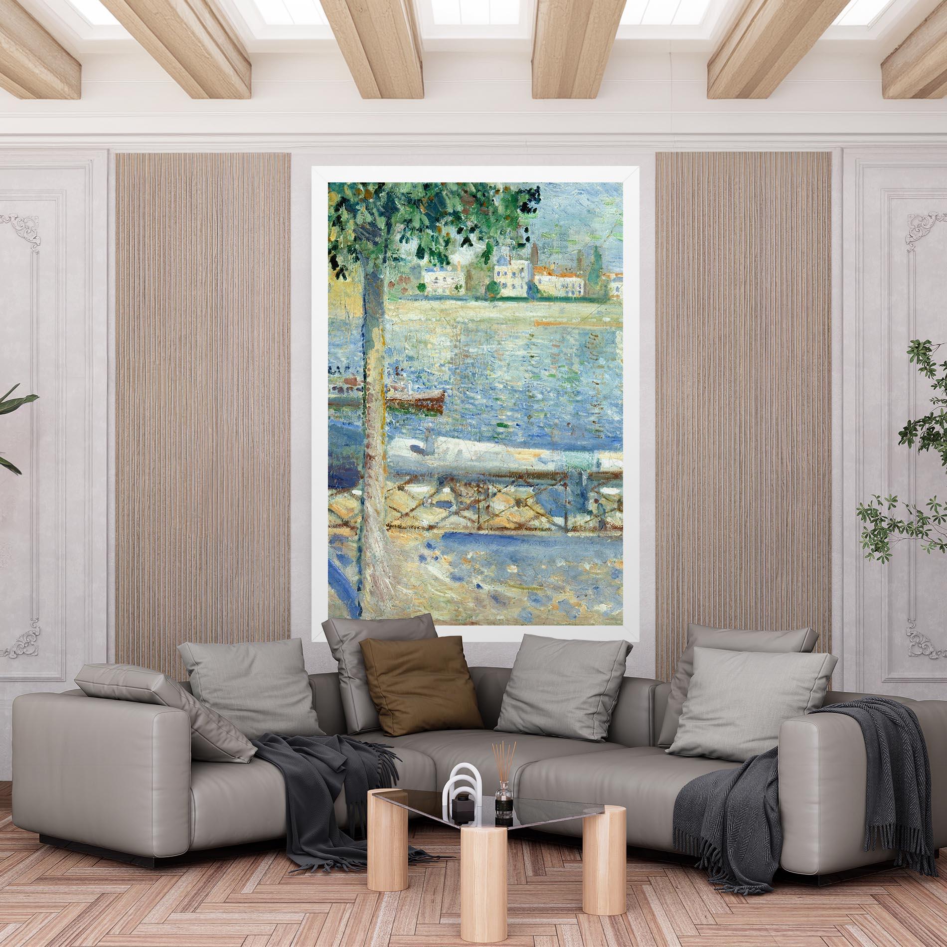 Leinwandbild Seine At Saint mockup 6