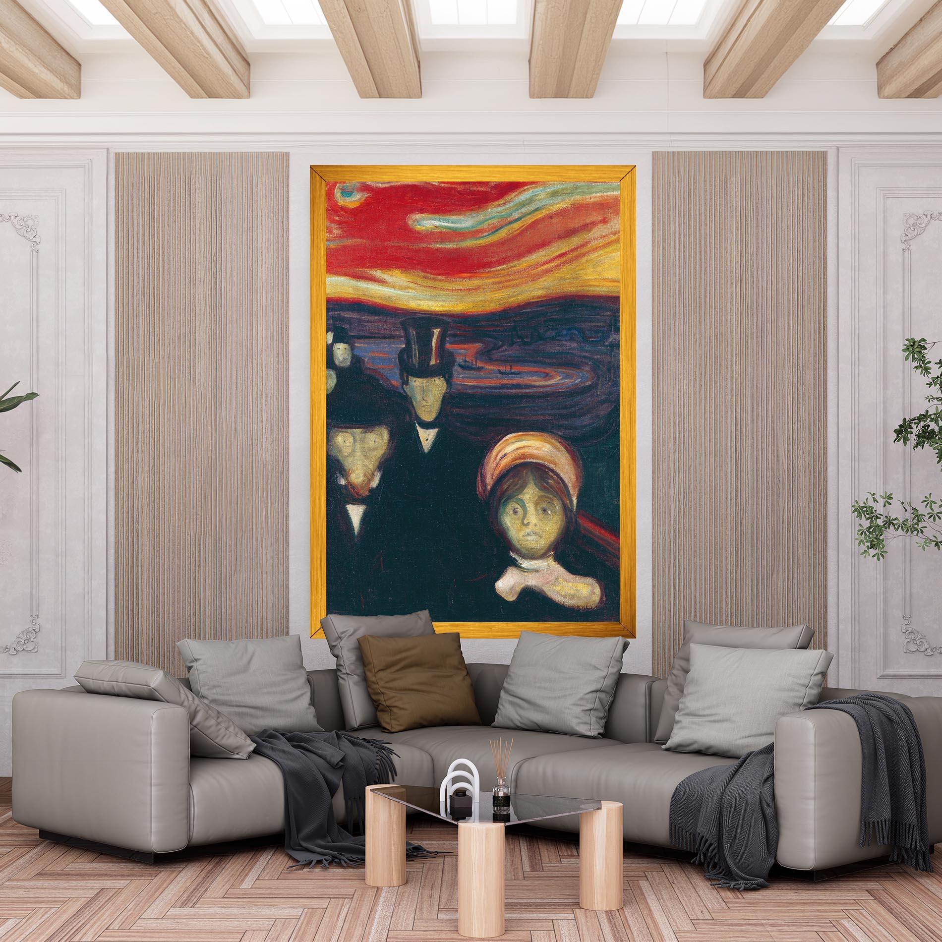 Leinwandbild Anxiety mockup 6