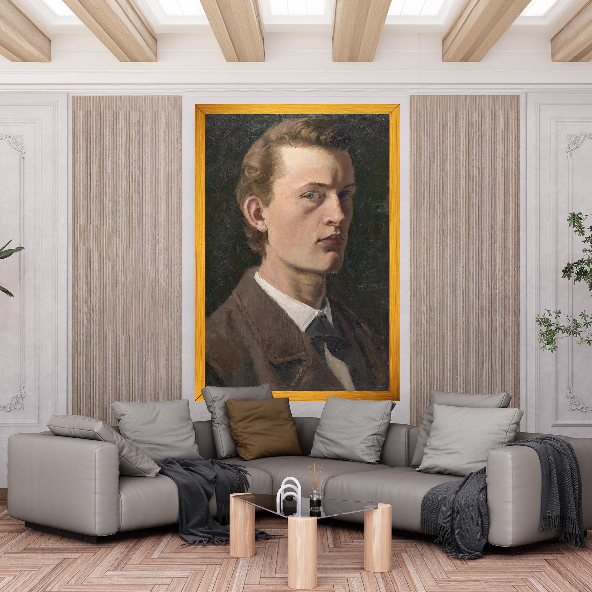 Leinwandbild Self Portrait mockup 6