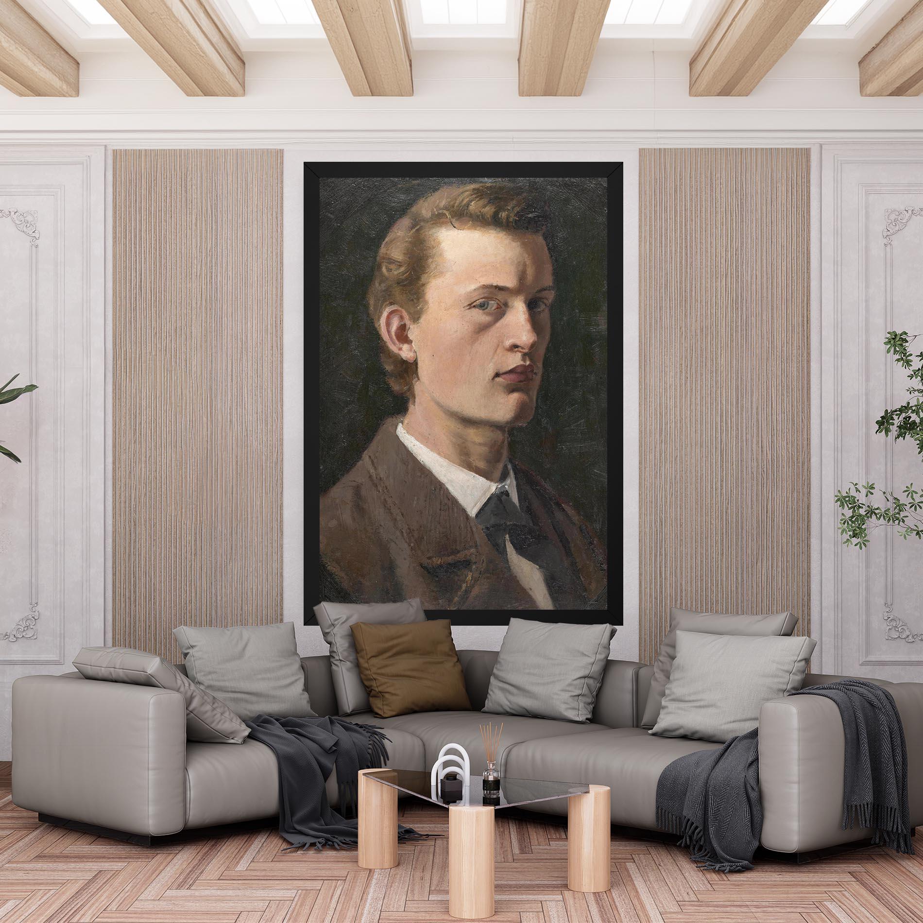 Leinwandbild Self Portrait mockup 6