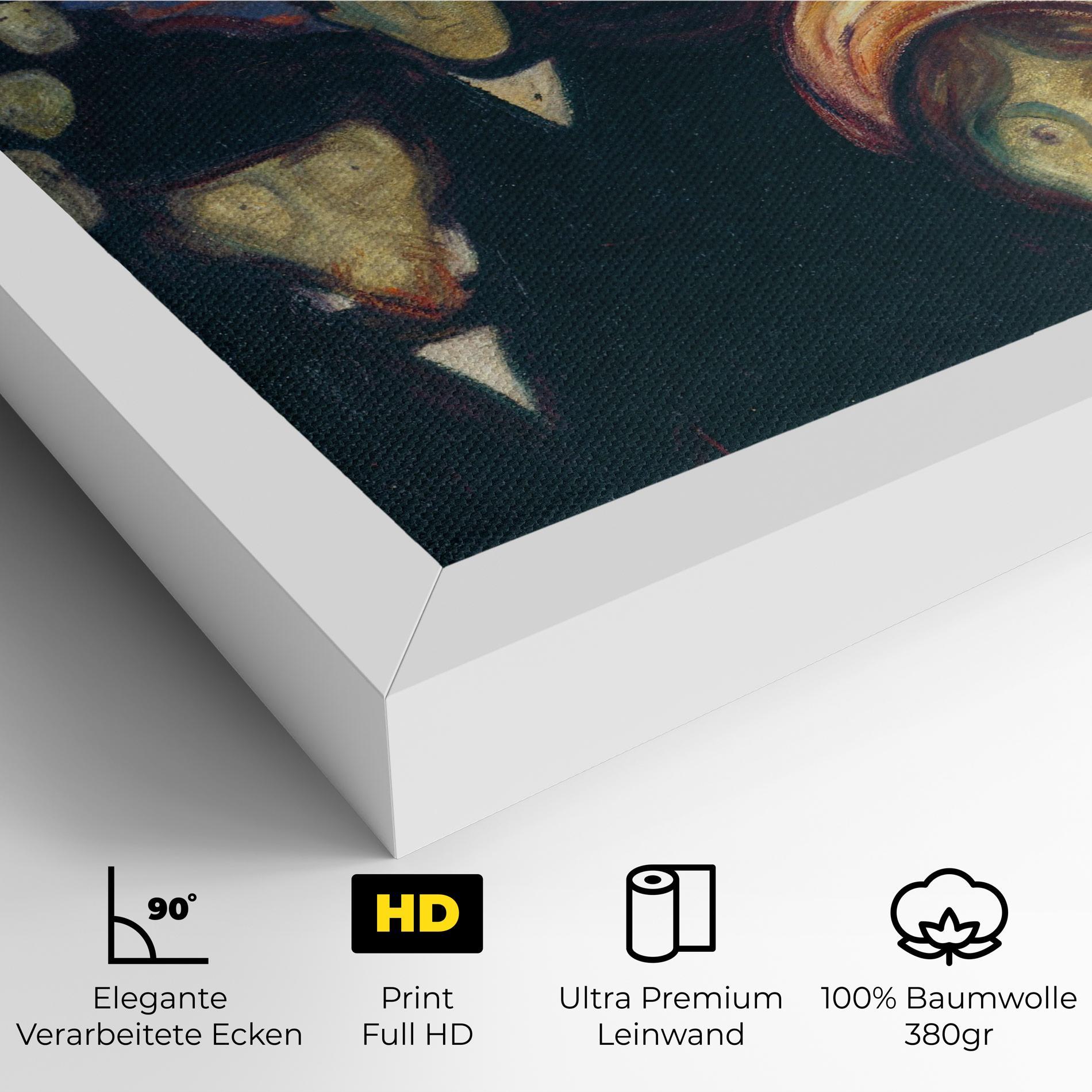 Leinwandbild Anxiety mockup 4