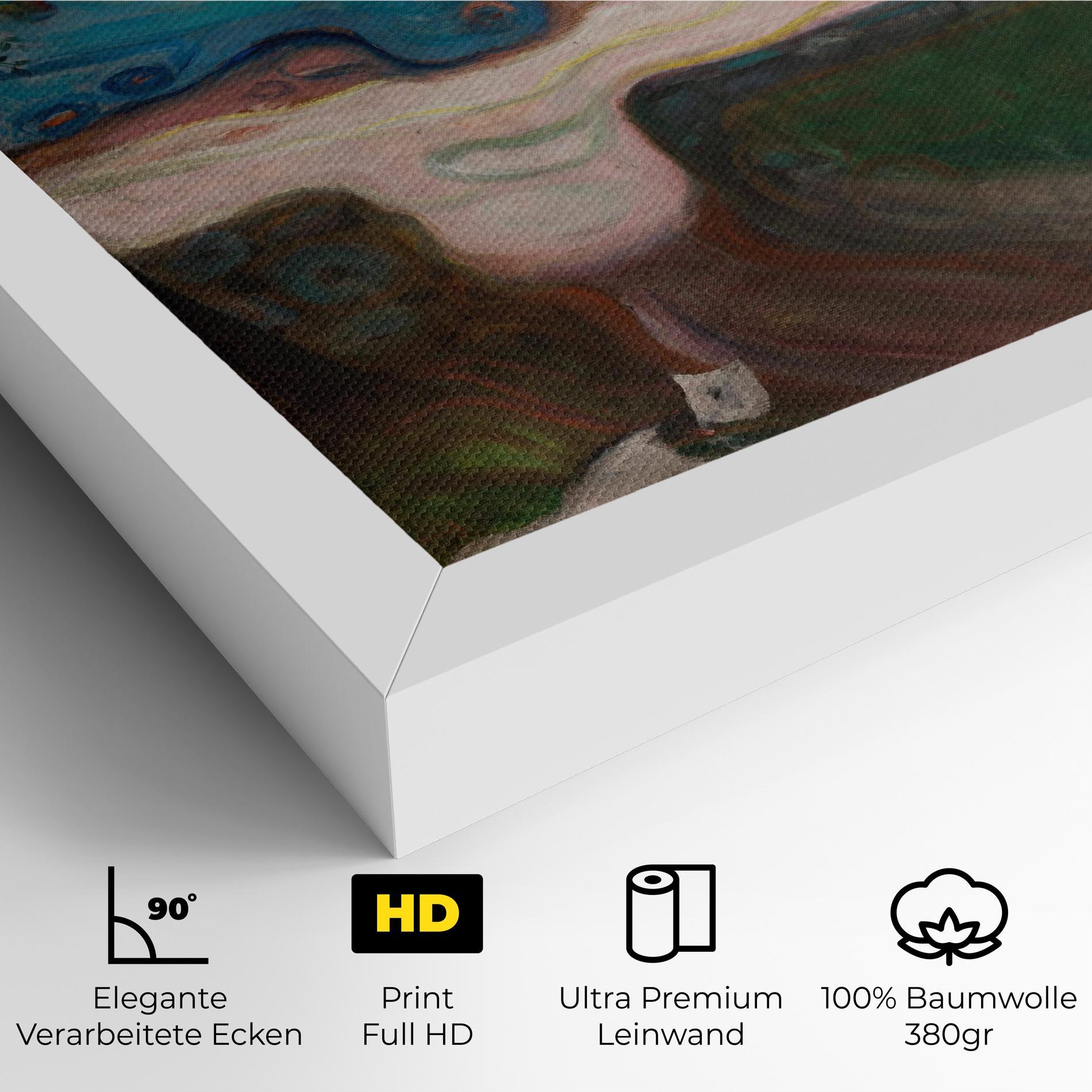 Leinwandbild Dance On The Beach mockup 4