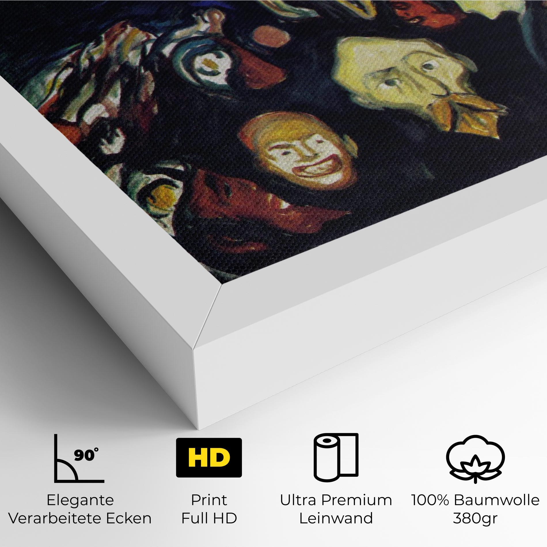 Leinwandbild Golgotha mockup 4