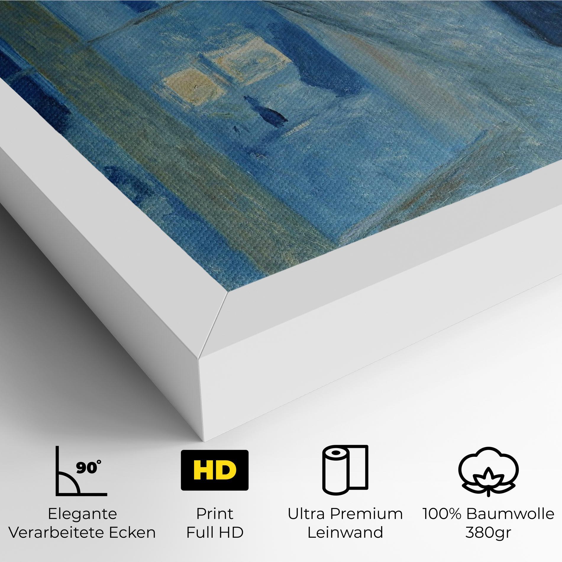 Leinwandbild Kiss By The Window mockup 4