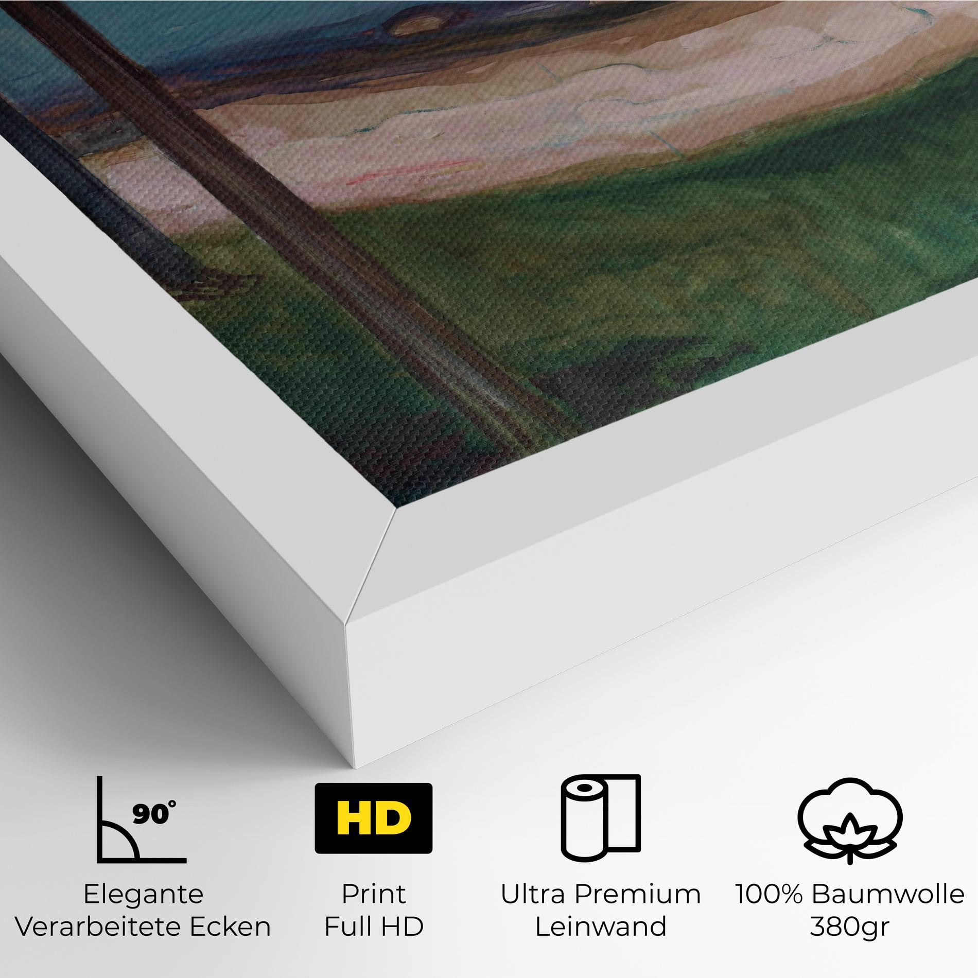 Leinwandbild Moonlight mockup 4