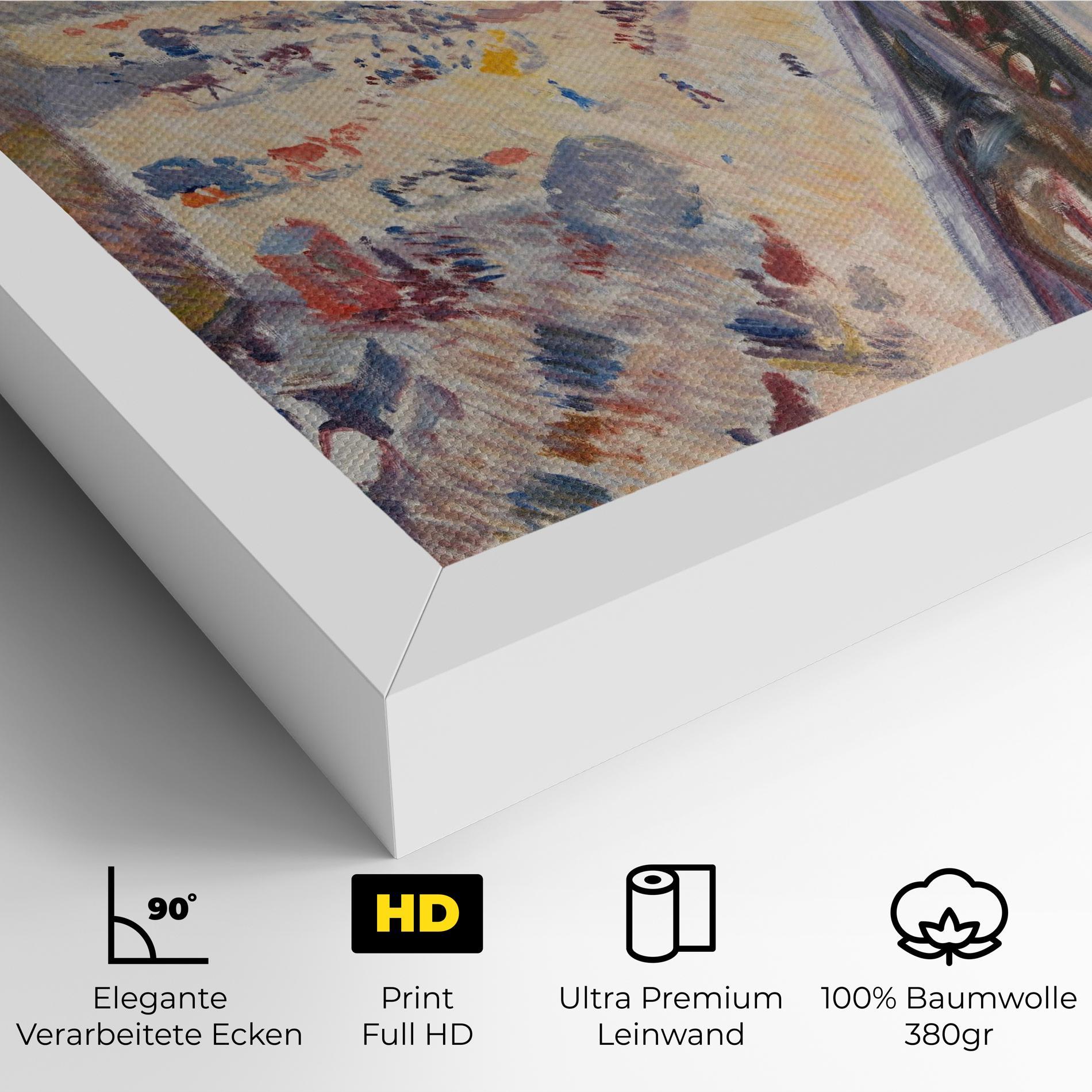 Leinwandbild Rue Lafayette mockup 4