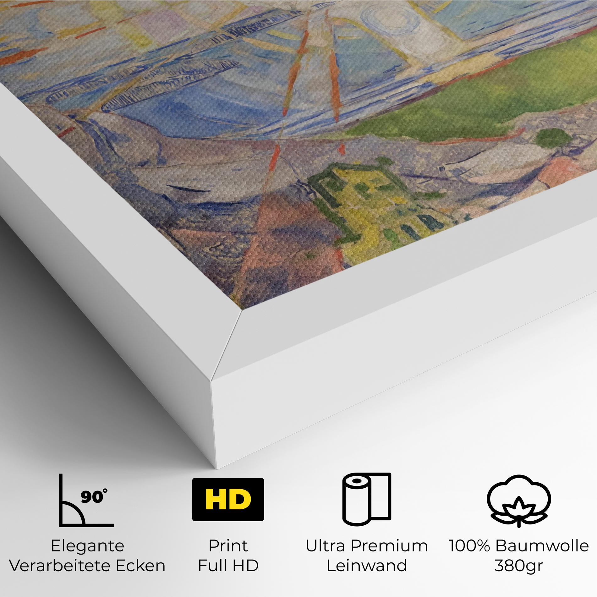 Leinwandbild The Sun mockup 4