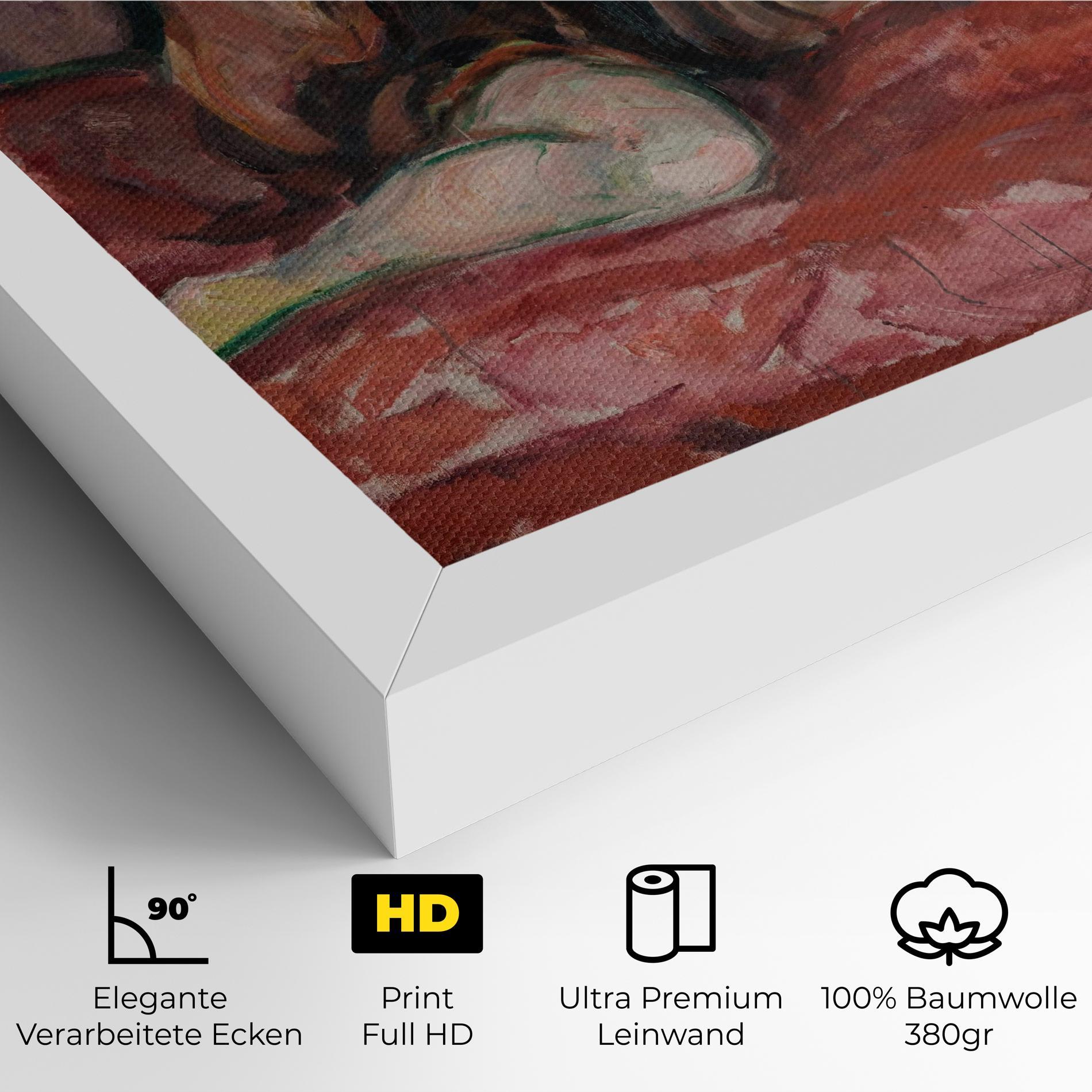 Leinwandbild Weeping Nude mockup 4