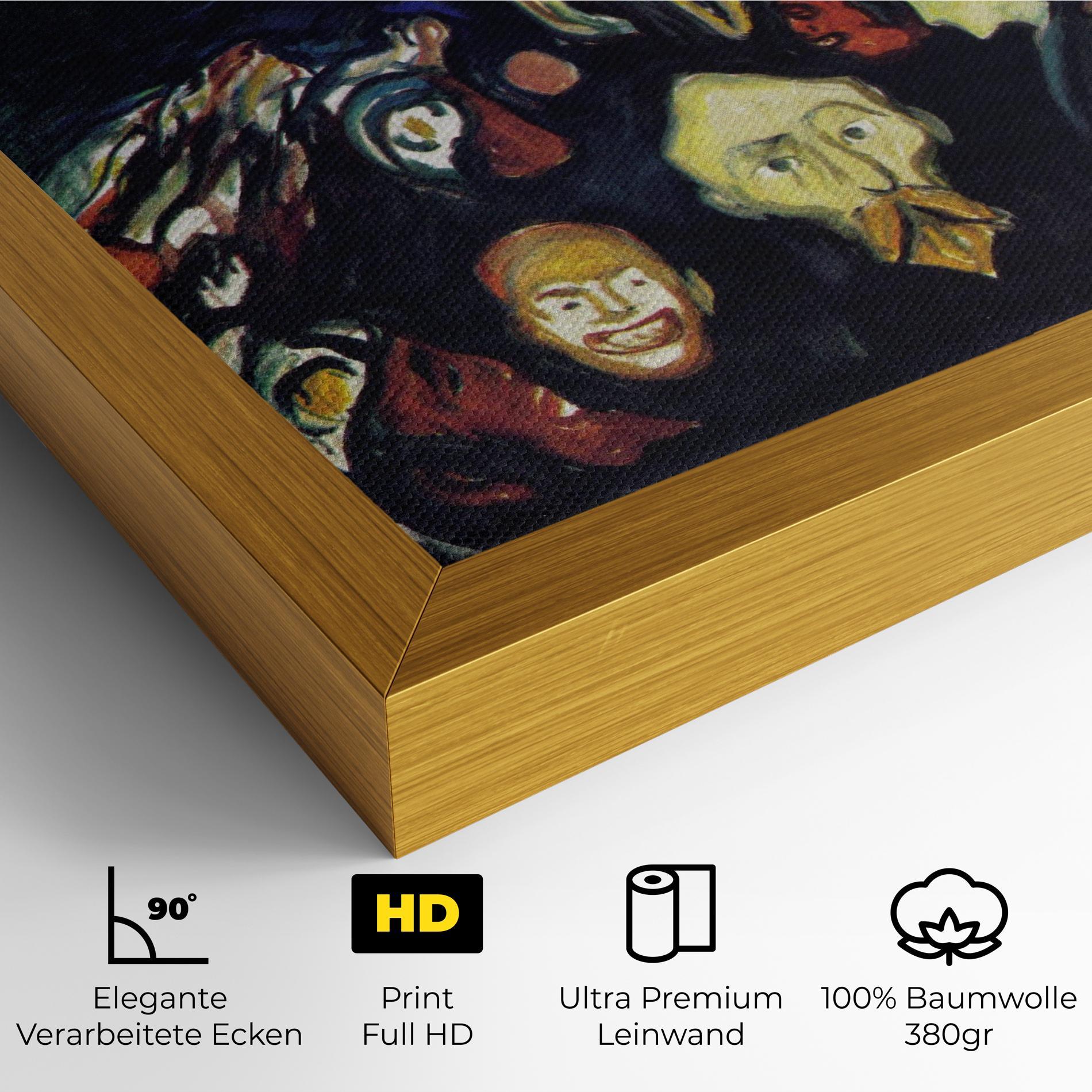 Leinwandbild Golgotha mockup 4