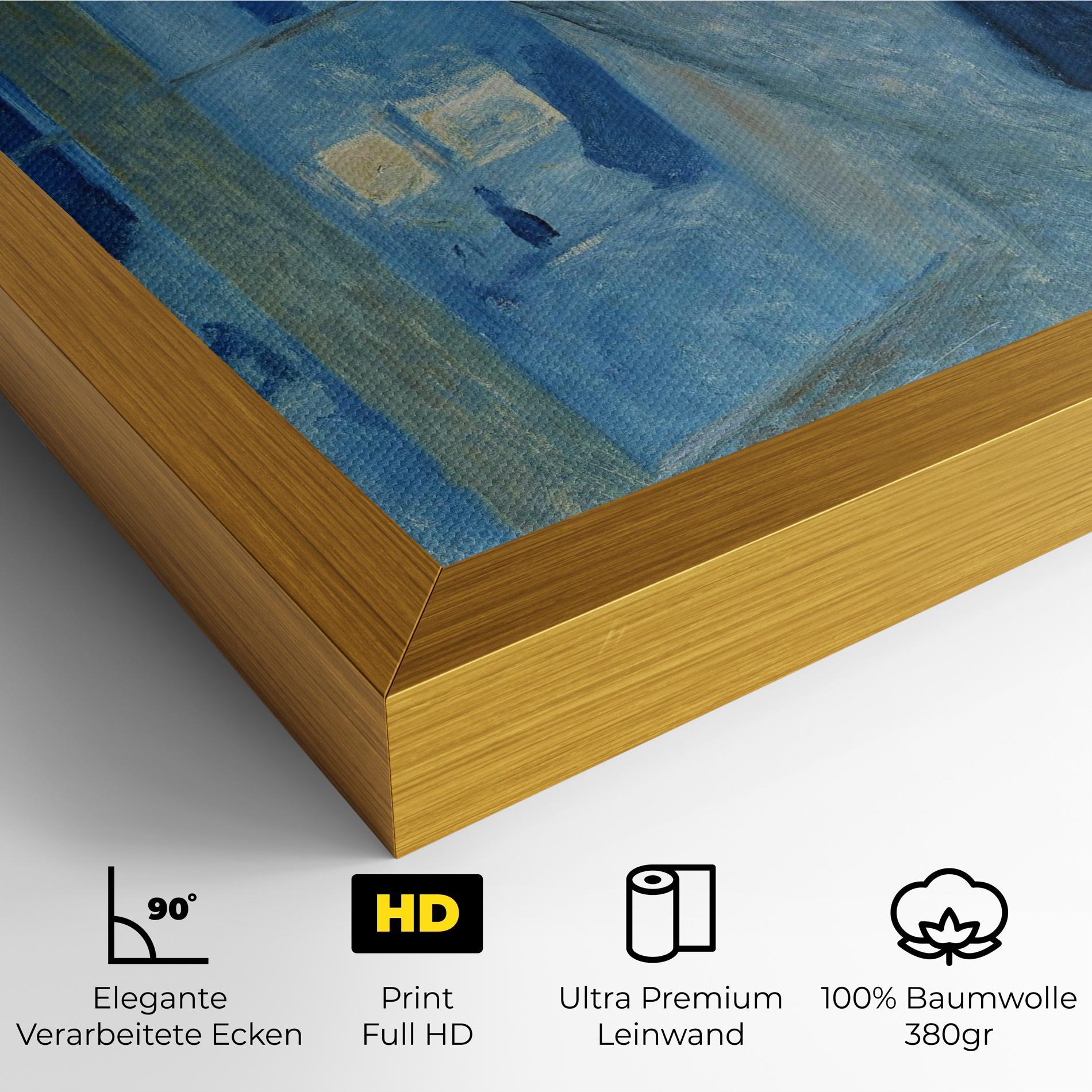 Leinwandbild Kiss By The Window mockup 4