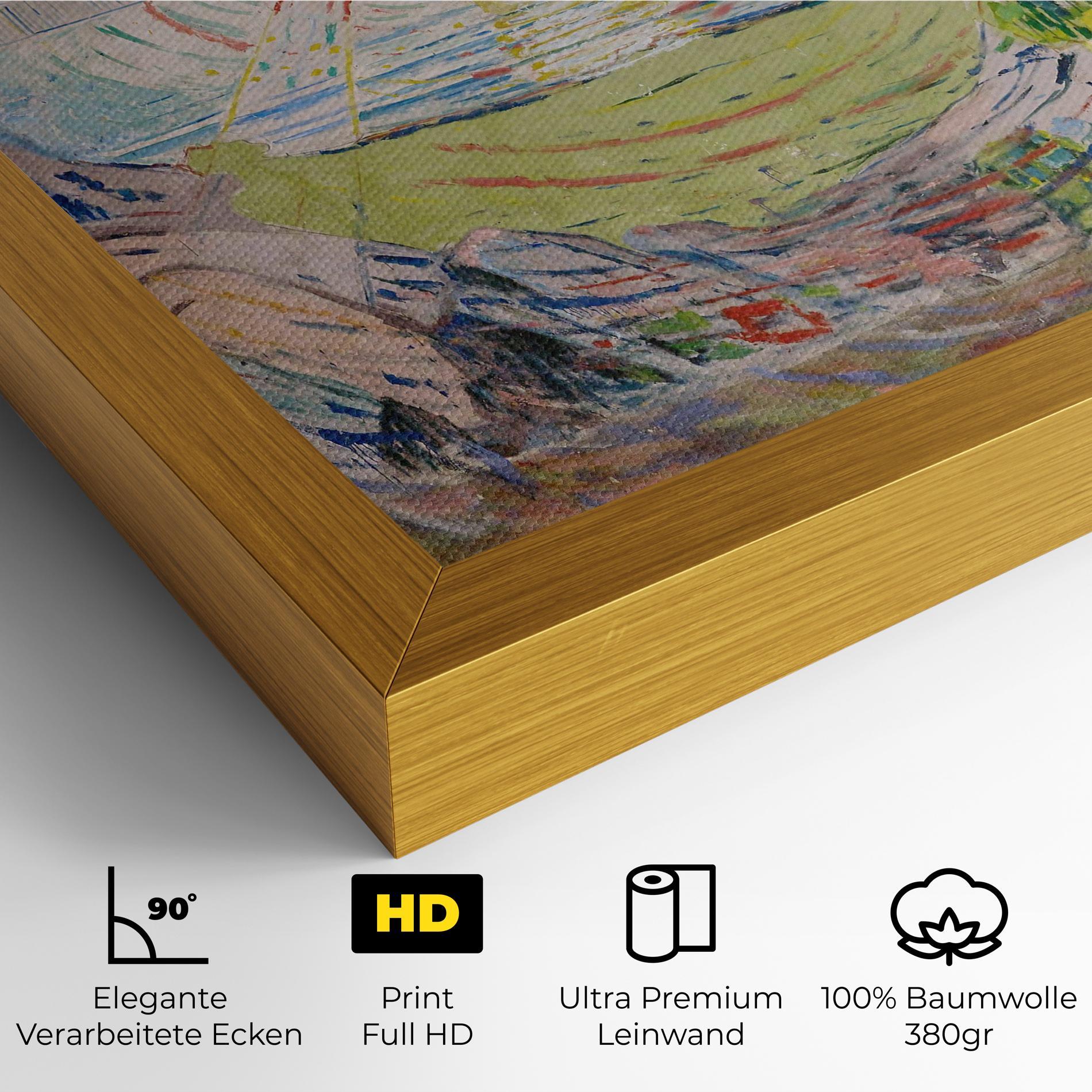 Leinwandbild The Sun Art mockup 4