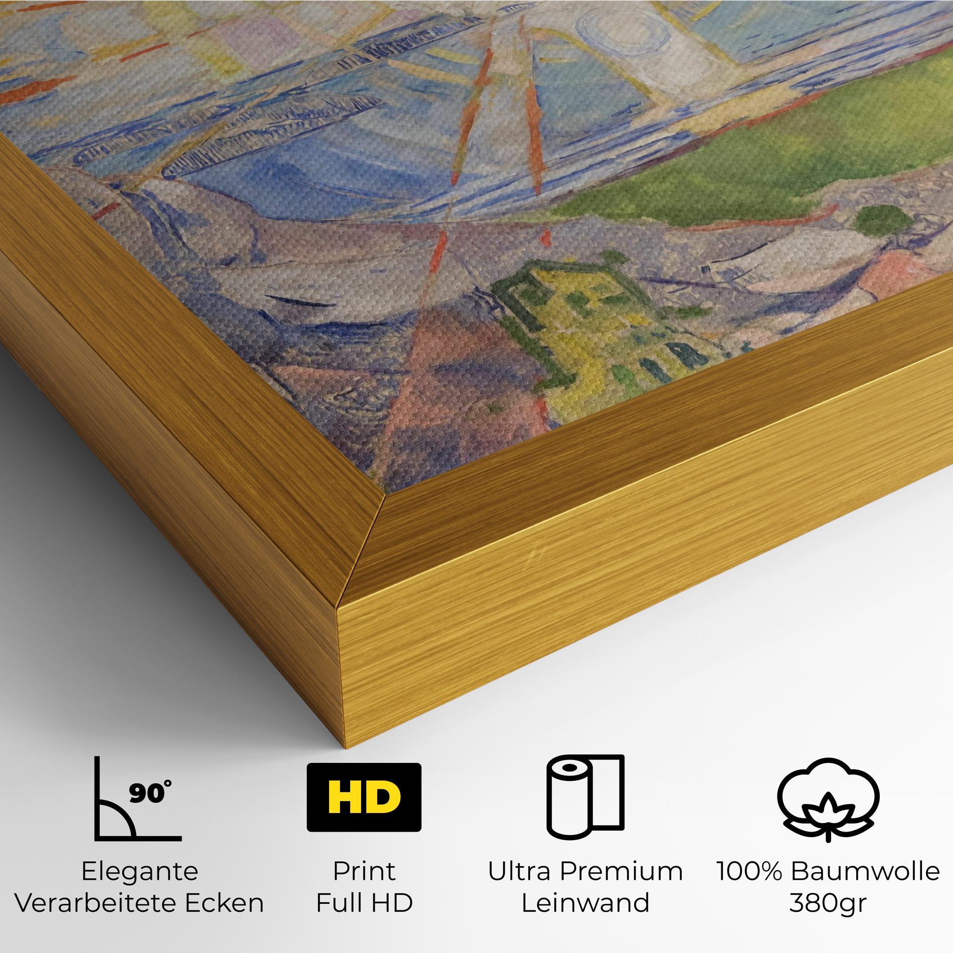 Leinwandbild The Sun mockup 4