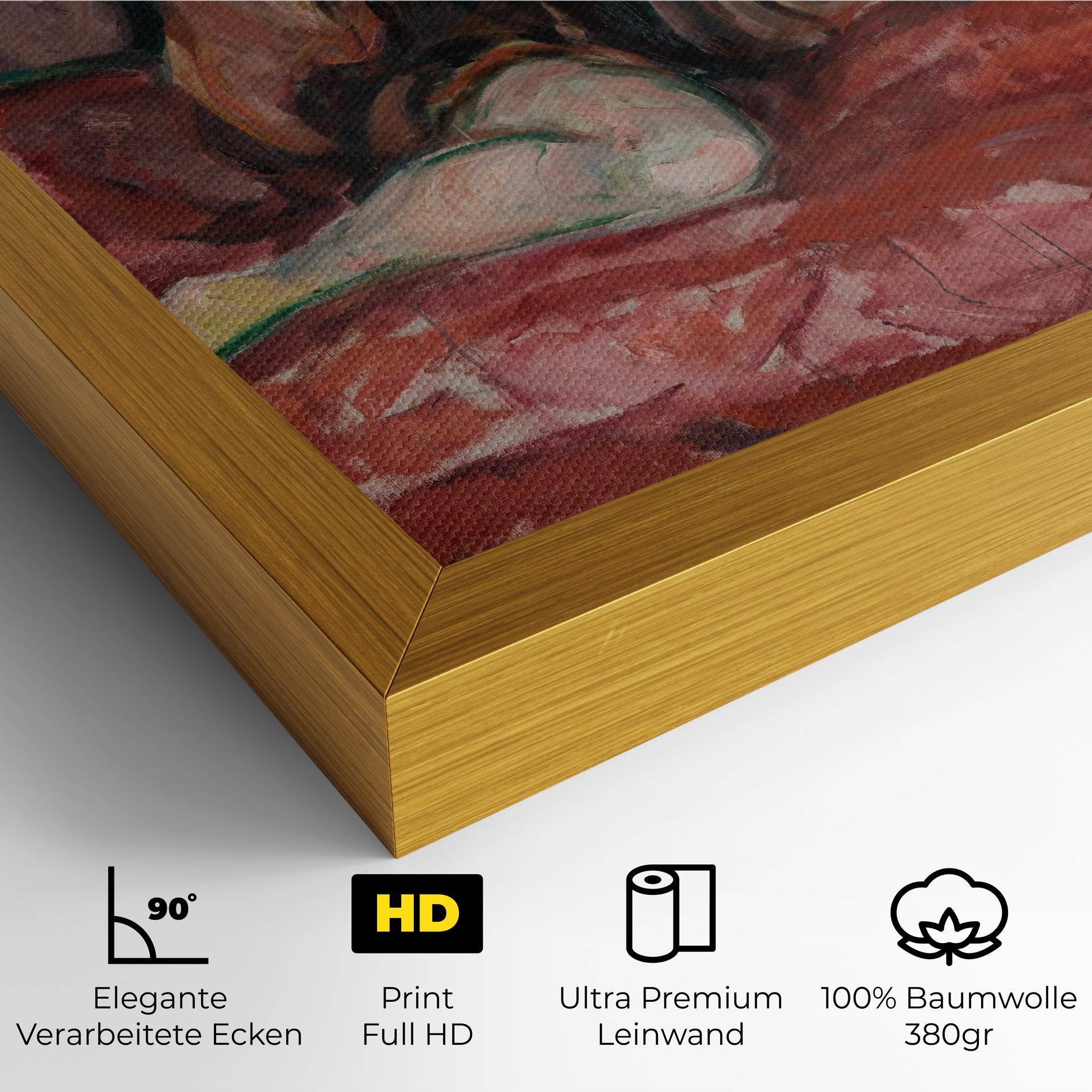 Leinwandbild Weeping Nude mockup 4