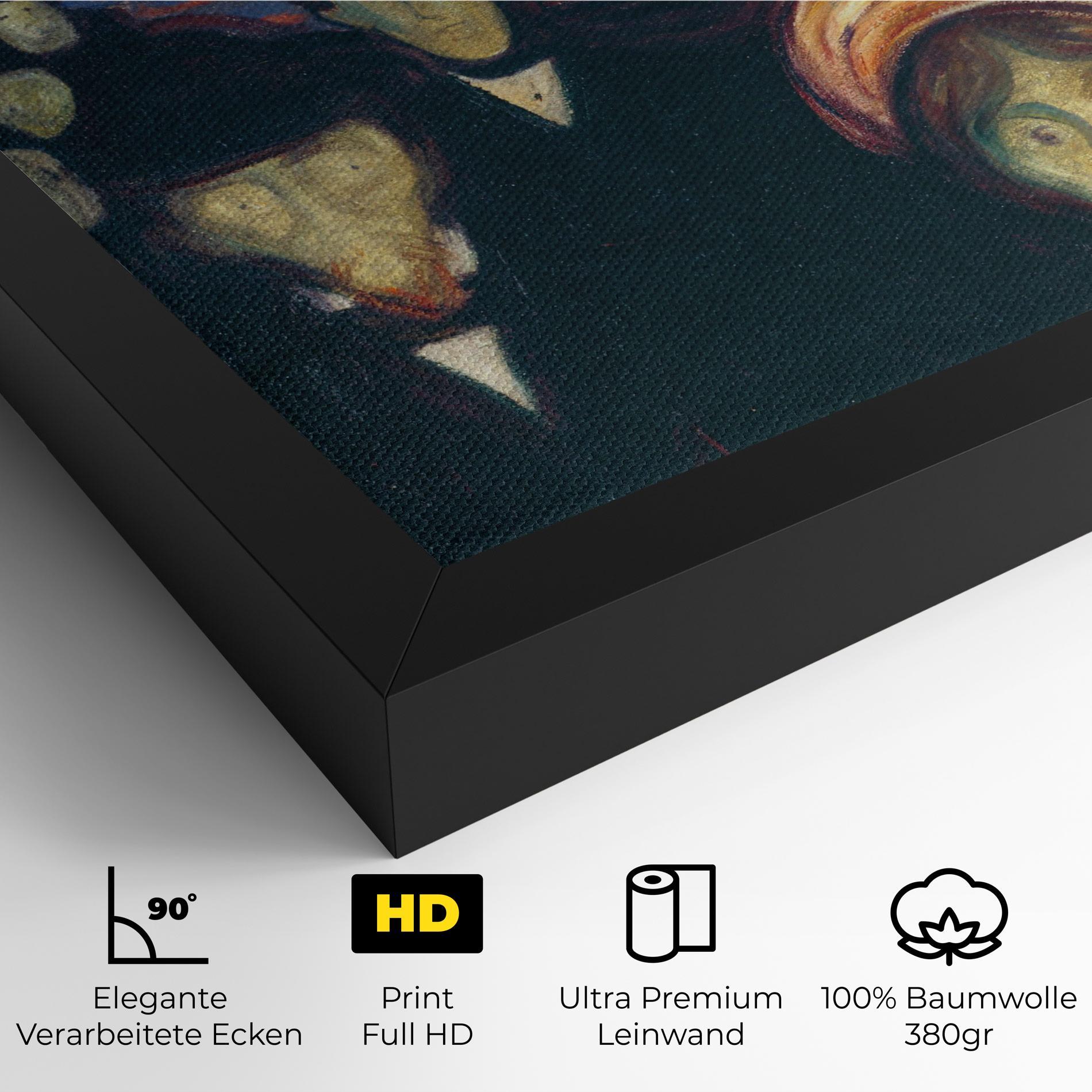 Leinwandbild Anxiety mockup 4