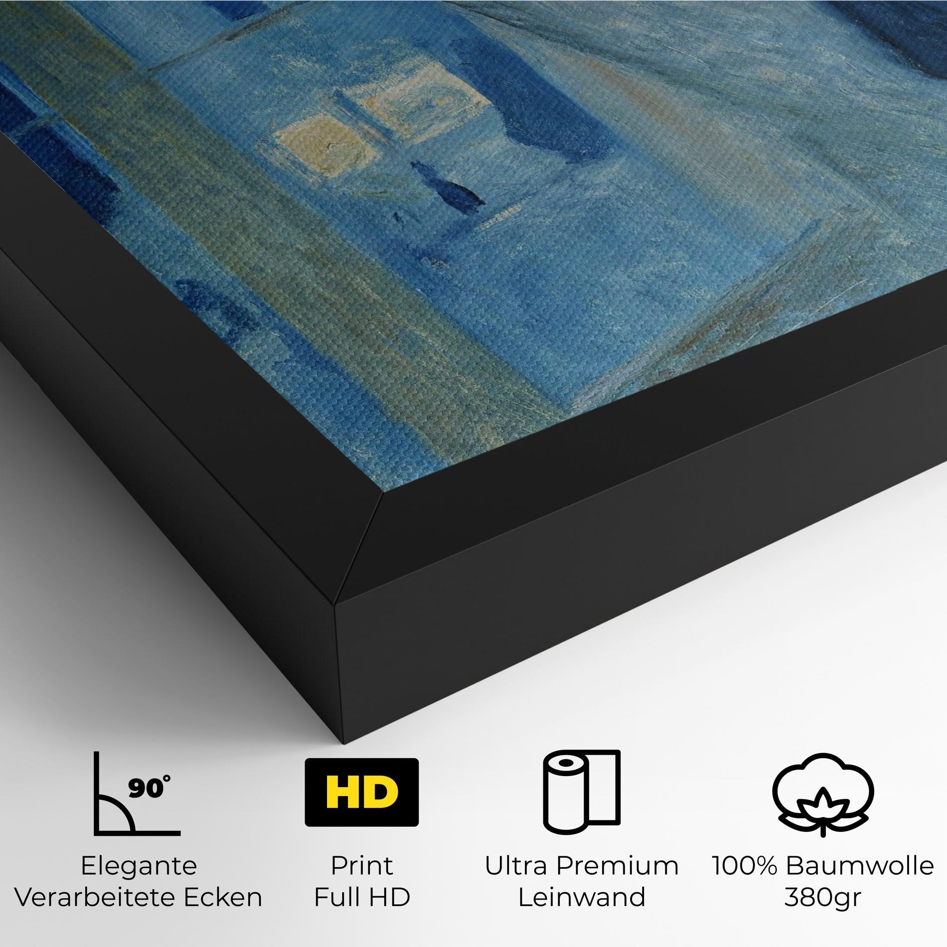 Leinwandbild Kiss By The Window mockup 4