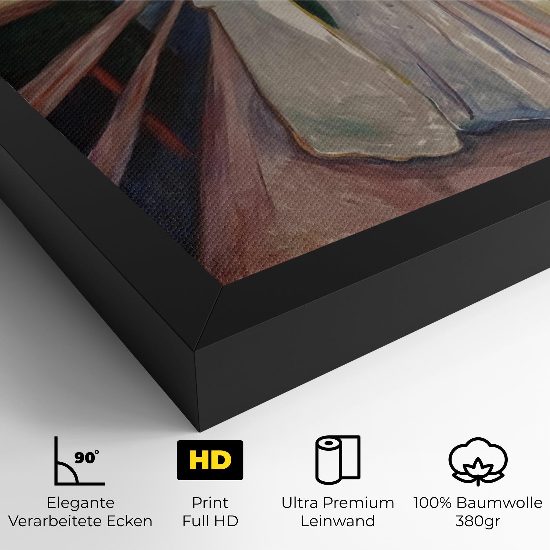 Leinwandbild Munch Art mockup 4