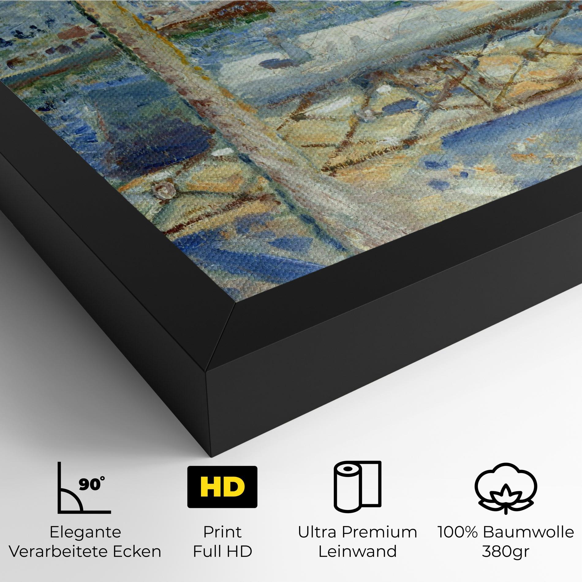 Leinwandbild Seine At Saint mockup 4