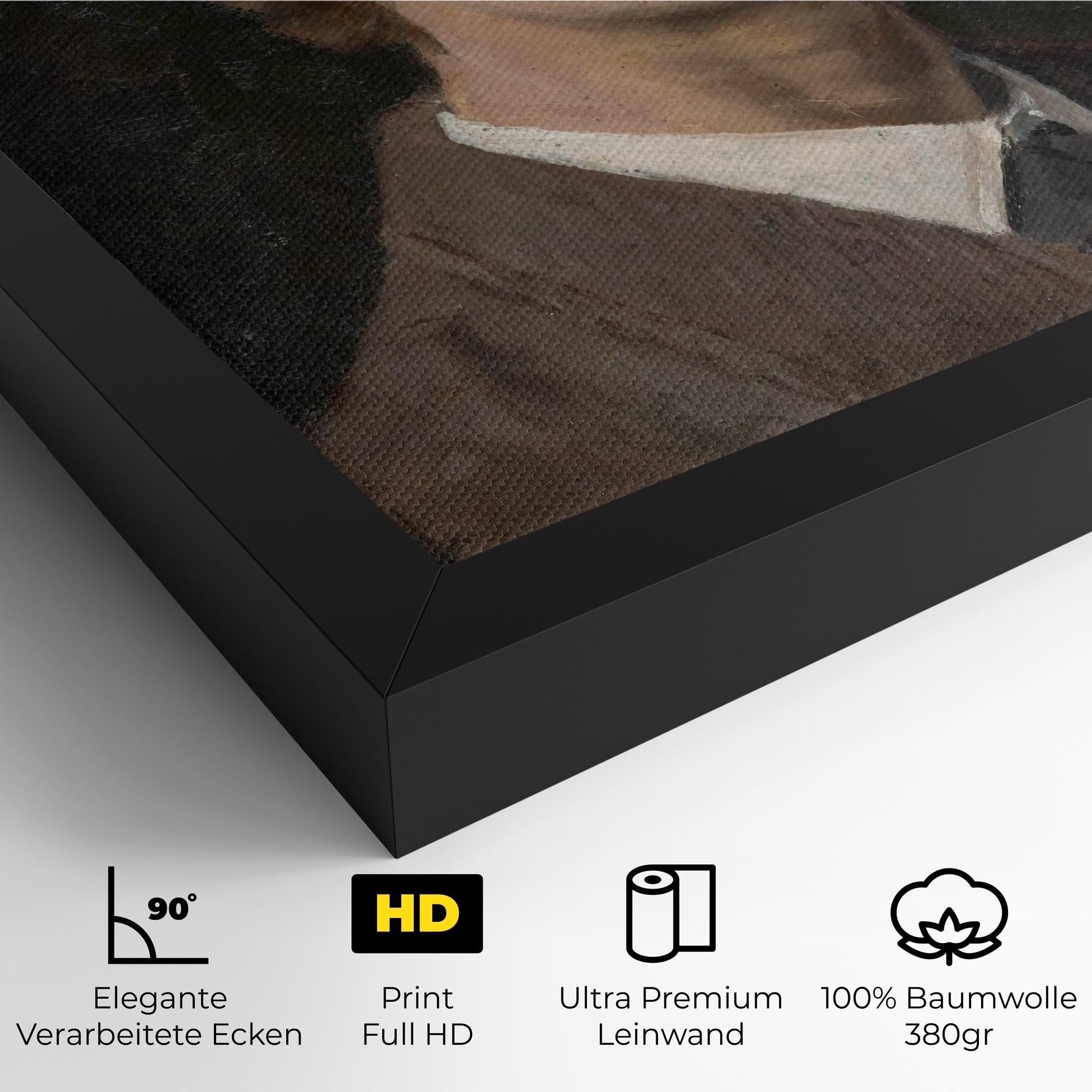 Leinwandbild Self Portrait mockup 4