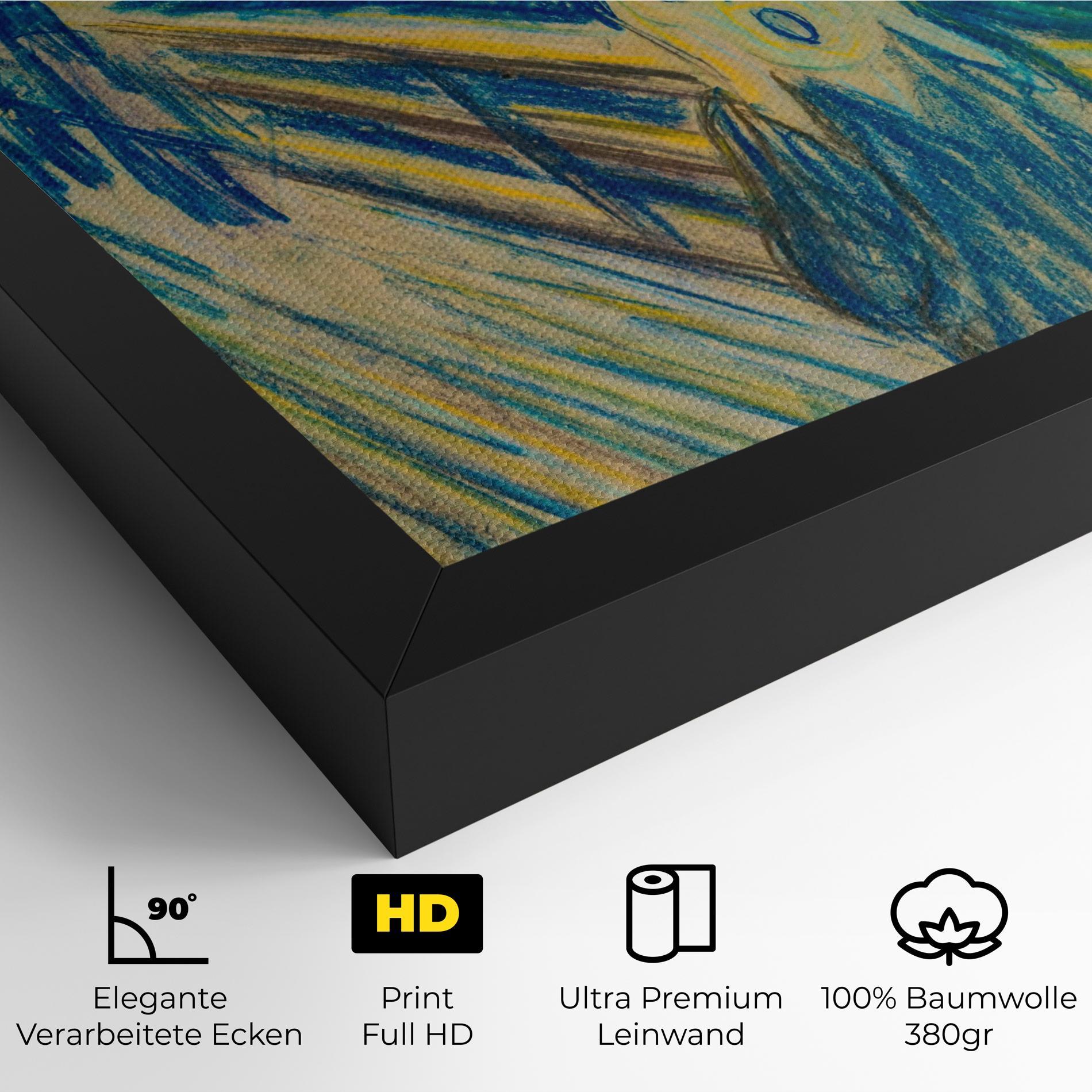 Leinwandbild Skrik_1893 mockup 4