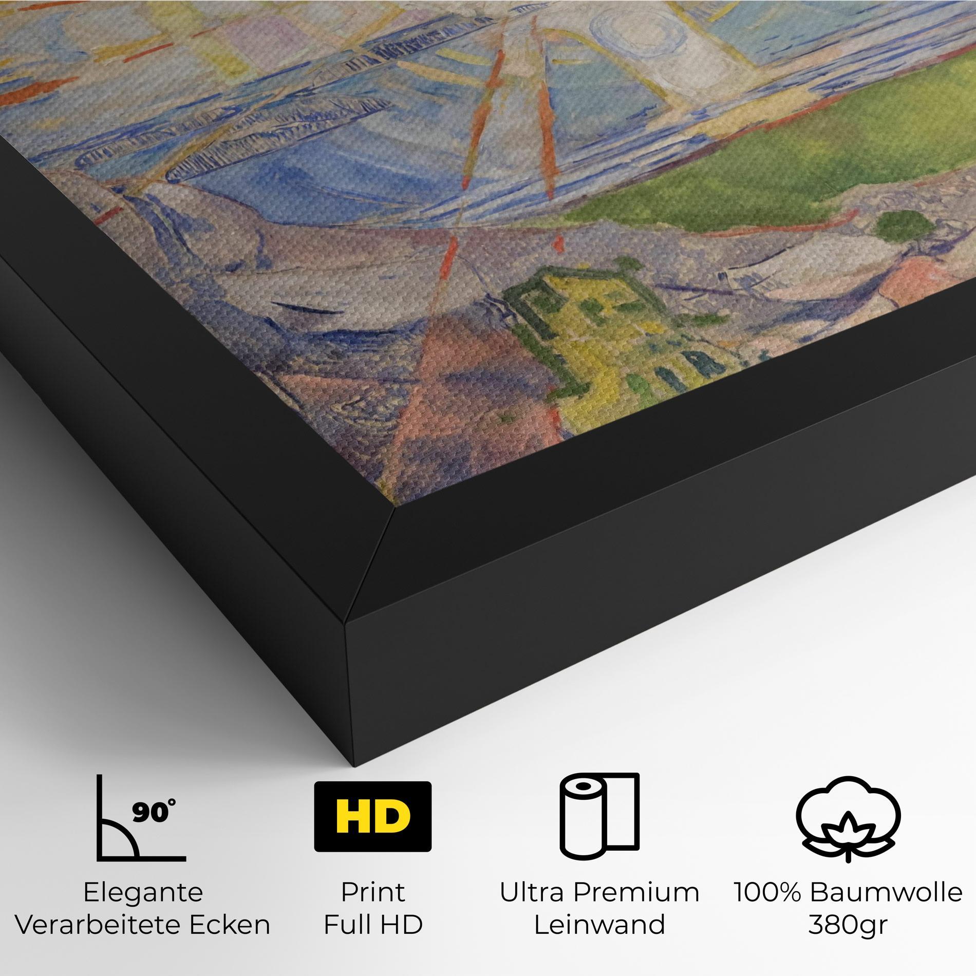 Leinwandbild The Sun mockup 4