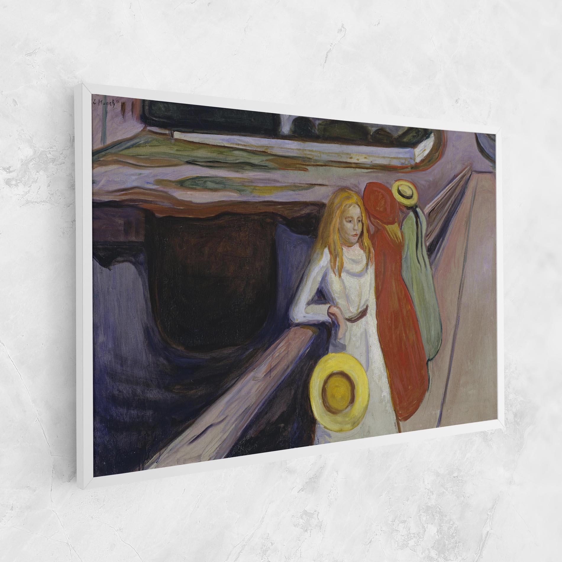 Leinwandbild Bridge Girls mockup 1