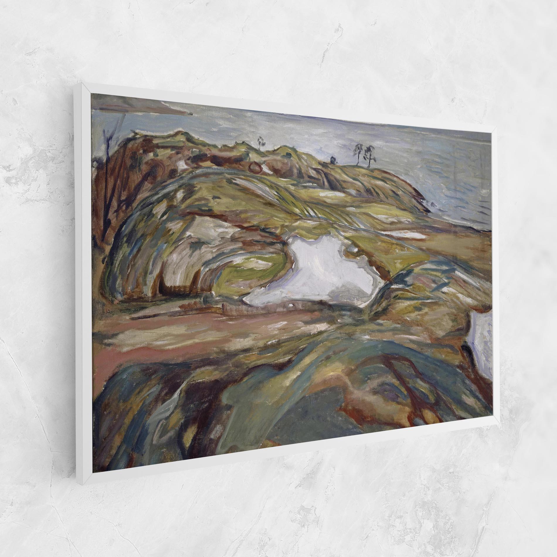 Leinwandbild Coastal Landscape mockup 1